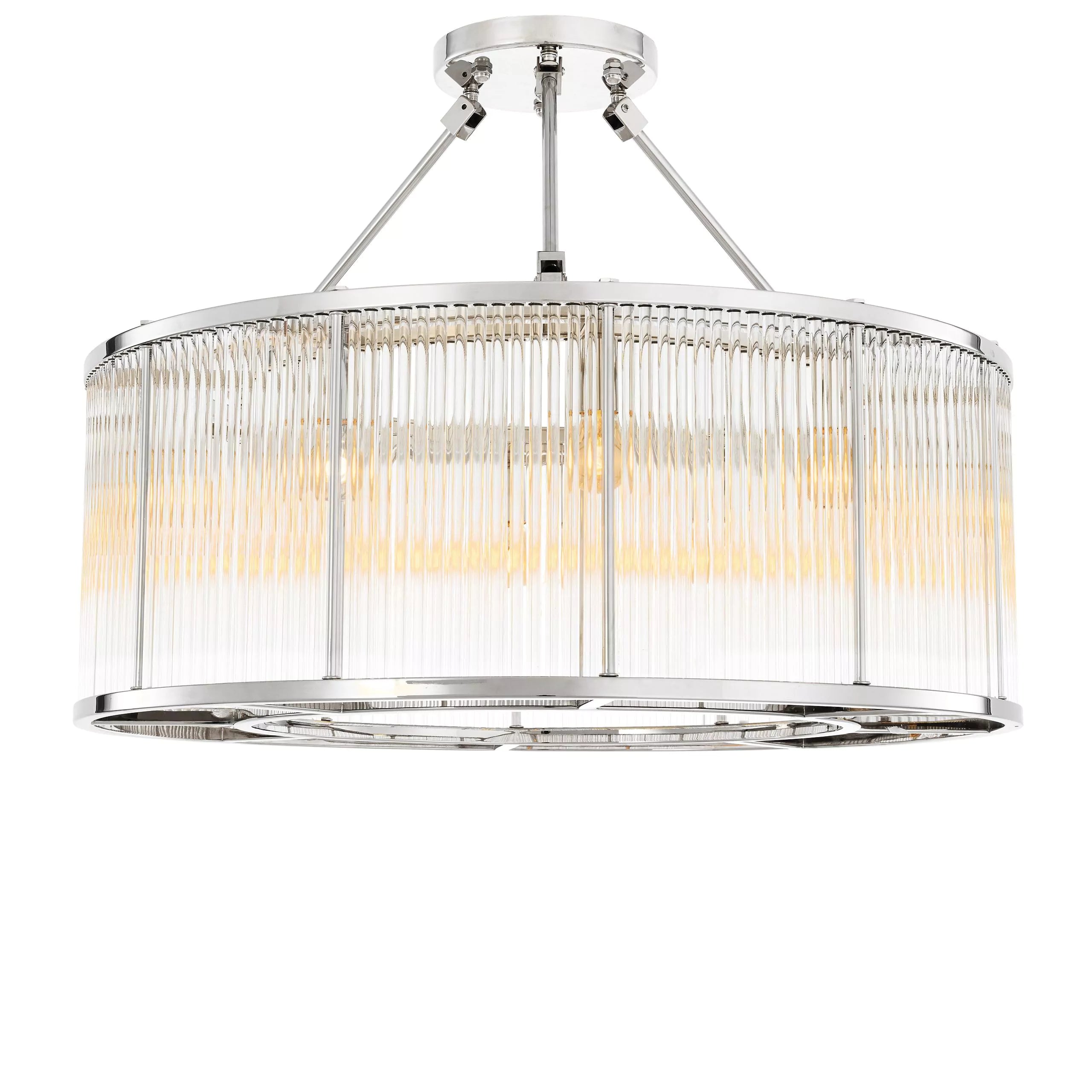 Silver Drum Ceiling Lamp | Eichholtz Bernardi