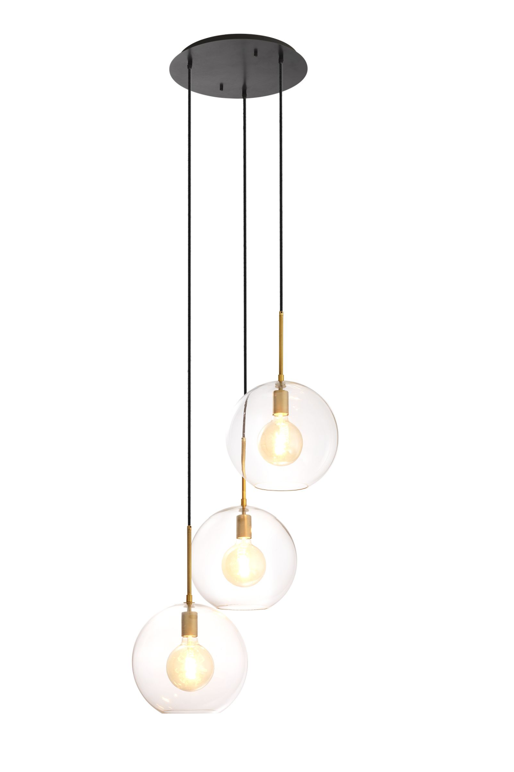 3 Light Globe Cluster | Eichholtz  CHANDELIER TANGO 3 LIGHT