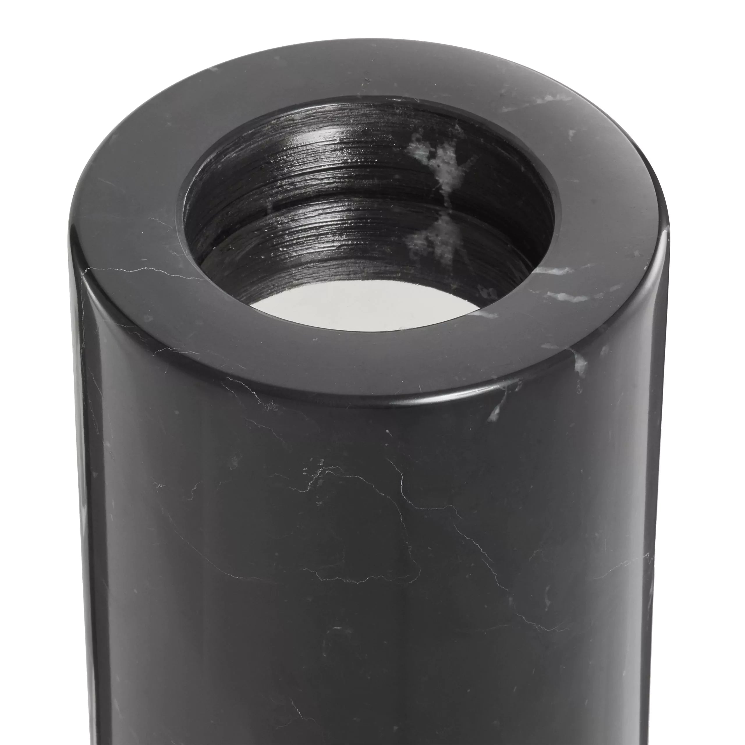 Black Marble Candle Holders (2) | Eichholtz Tobor S