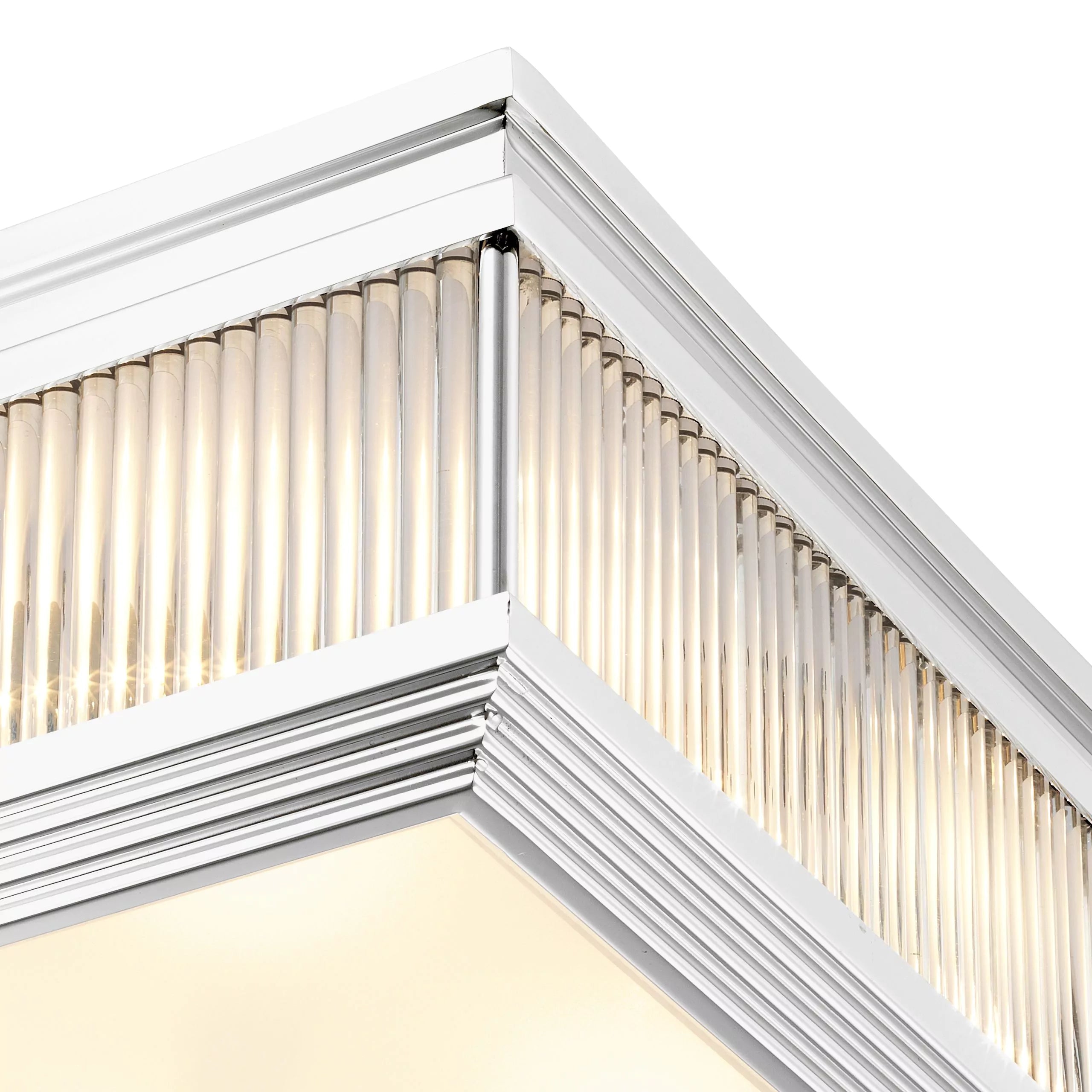Silver Square Flush Mount | Eichholtz Marly