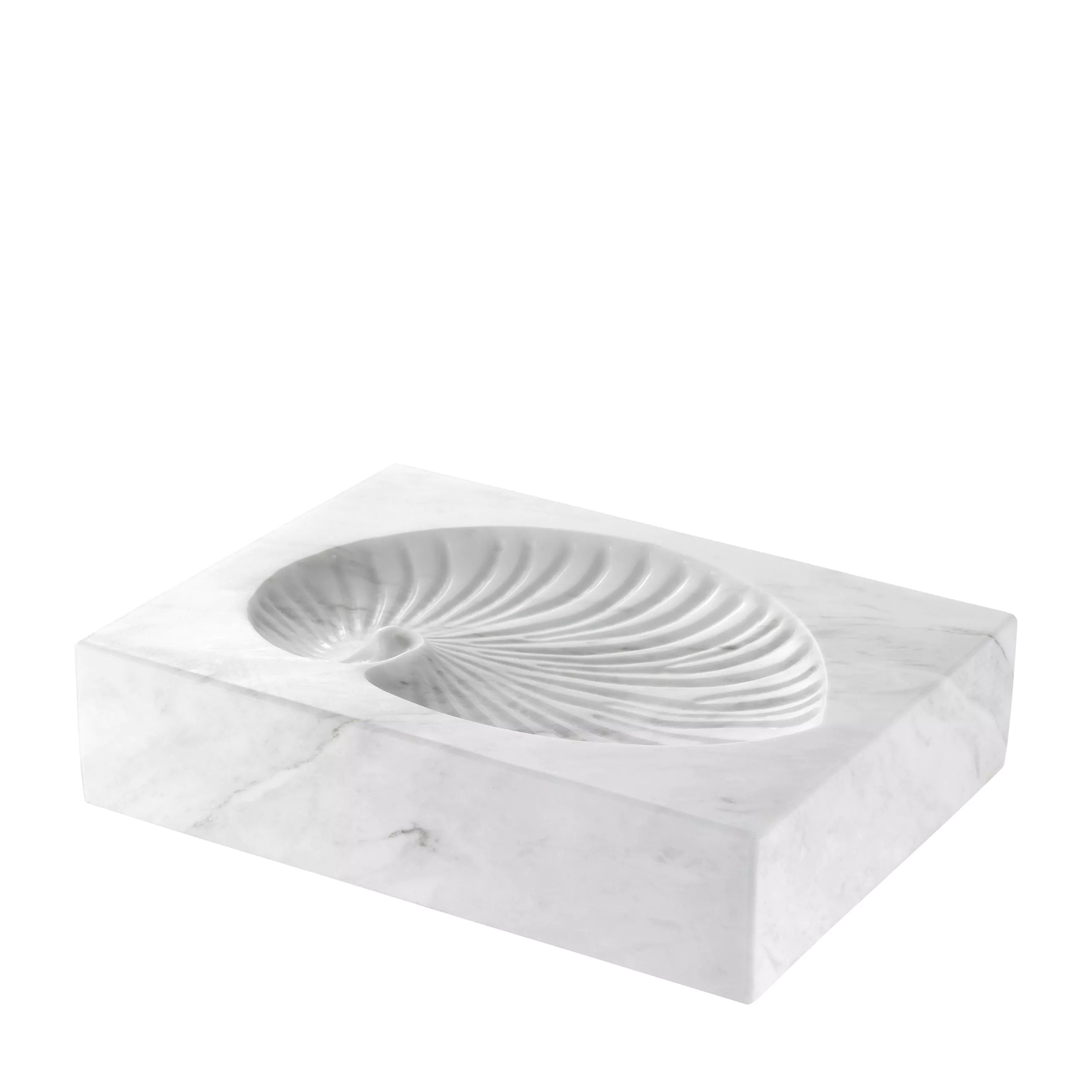 White Marble Shell Fossil | Eichholtz Conchiglia
