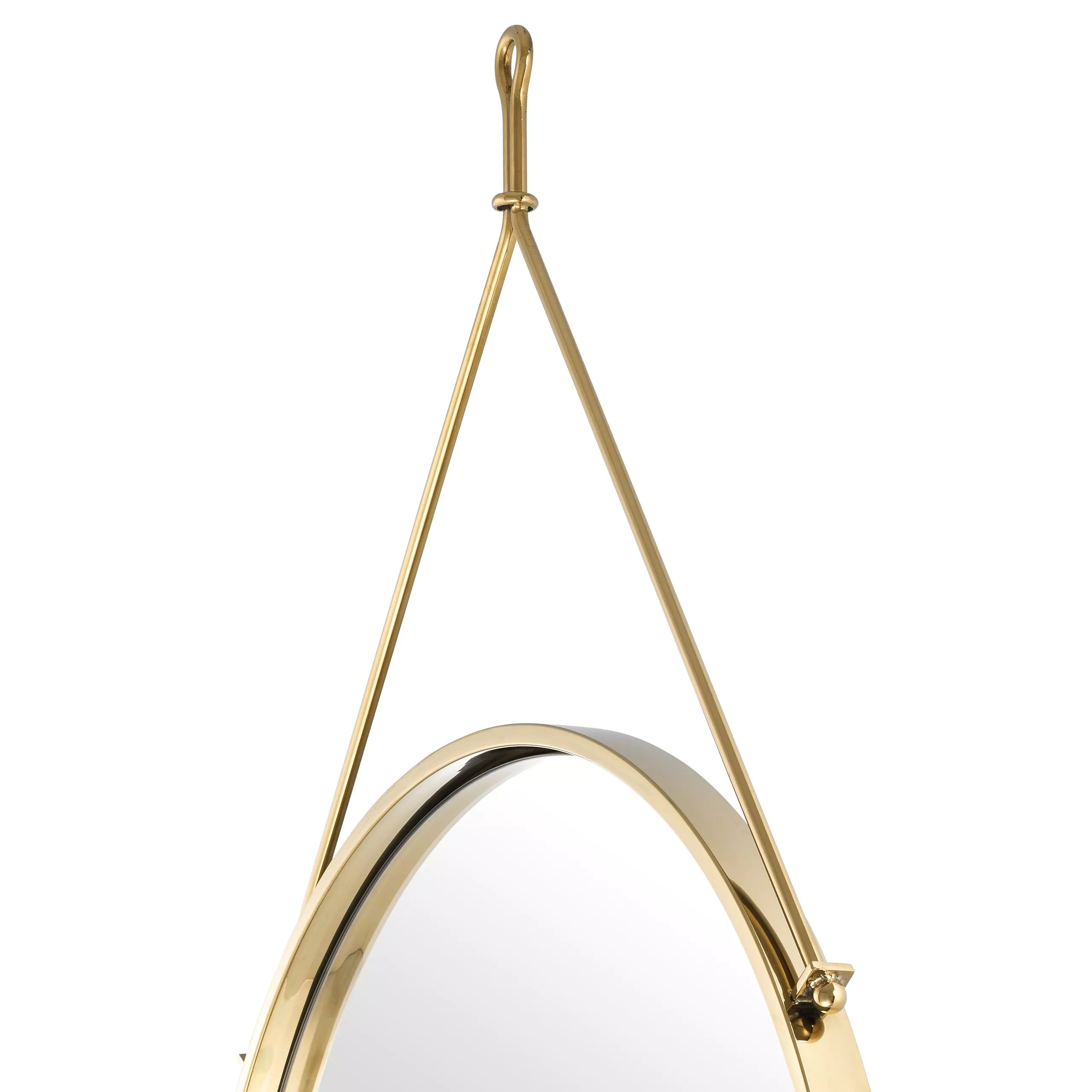 Vintage Style Gold Hook Wall Mirror | Eichholtz Morongo