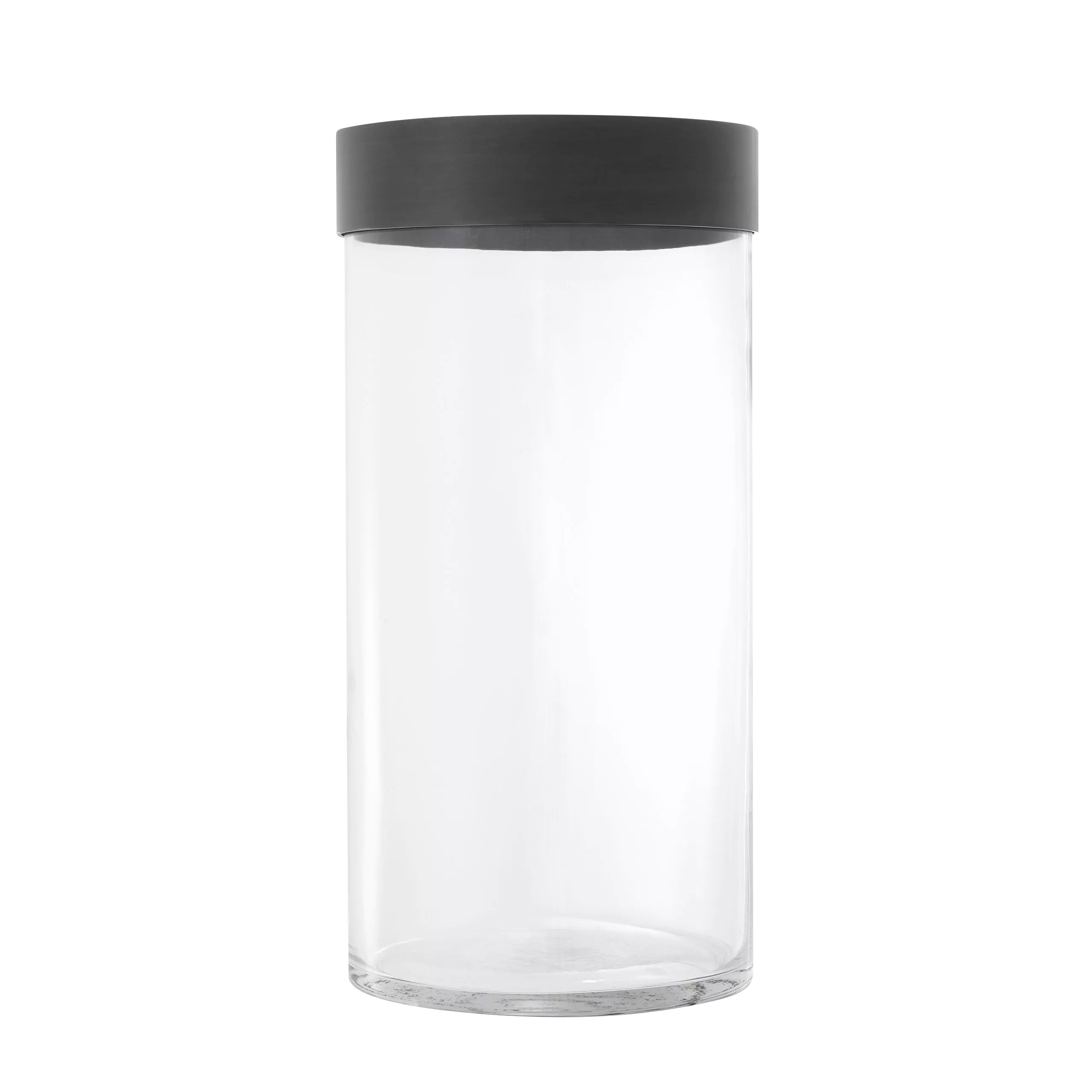 Bronze Clear Glass Hurricane | Eichholtz Vertex L