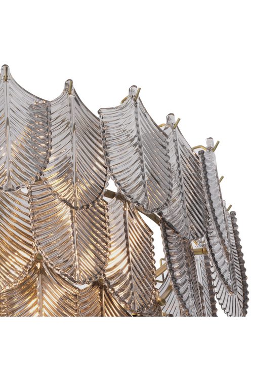 Smoked Glass Layered Chandelier | Eichholtz CHANDELIER VERBIER S