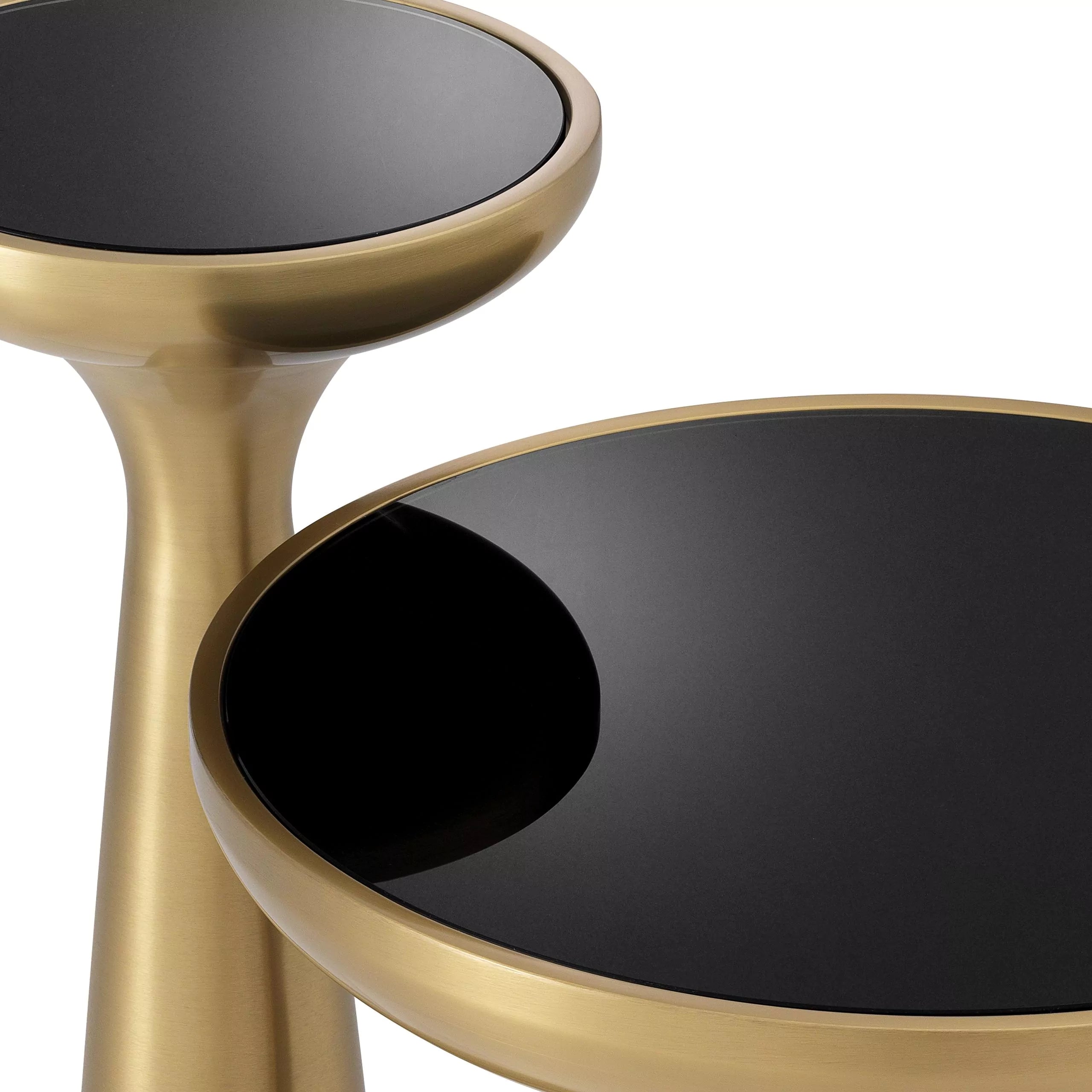 Brass Tower Side Table | Eichholtz Lindos Low