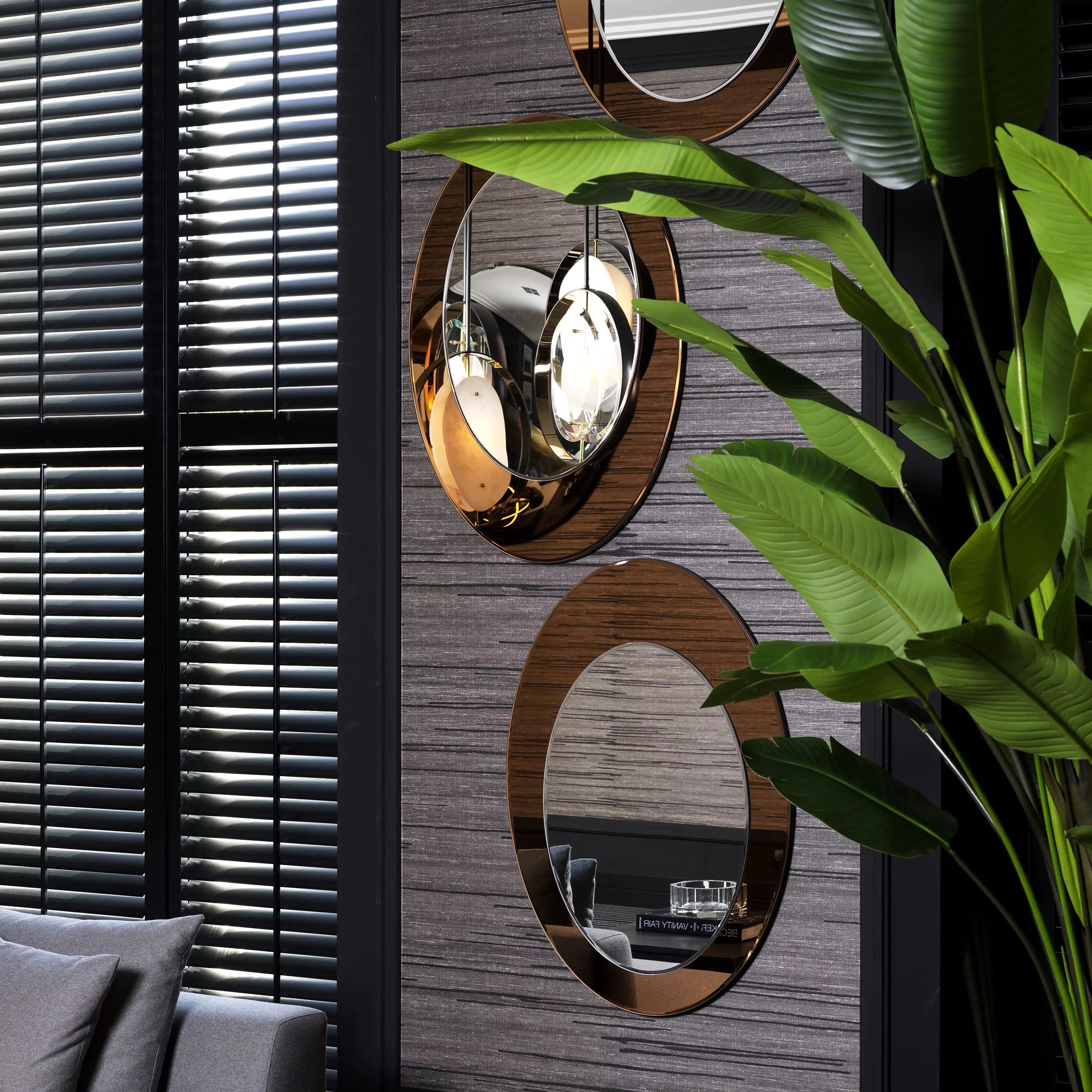 Oblong Amber Mirror | Eichholtz Devito