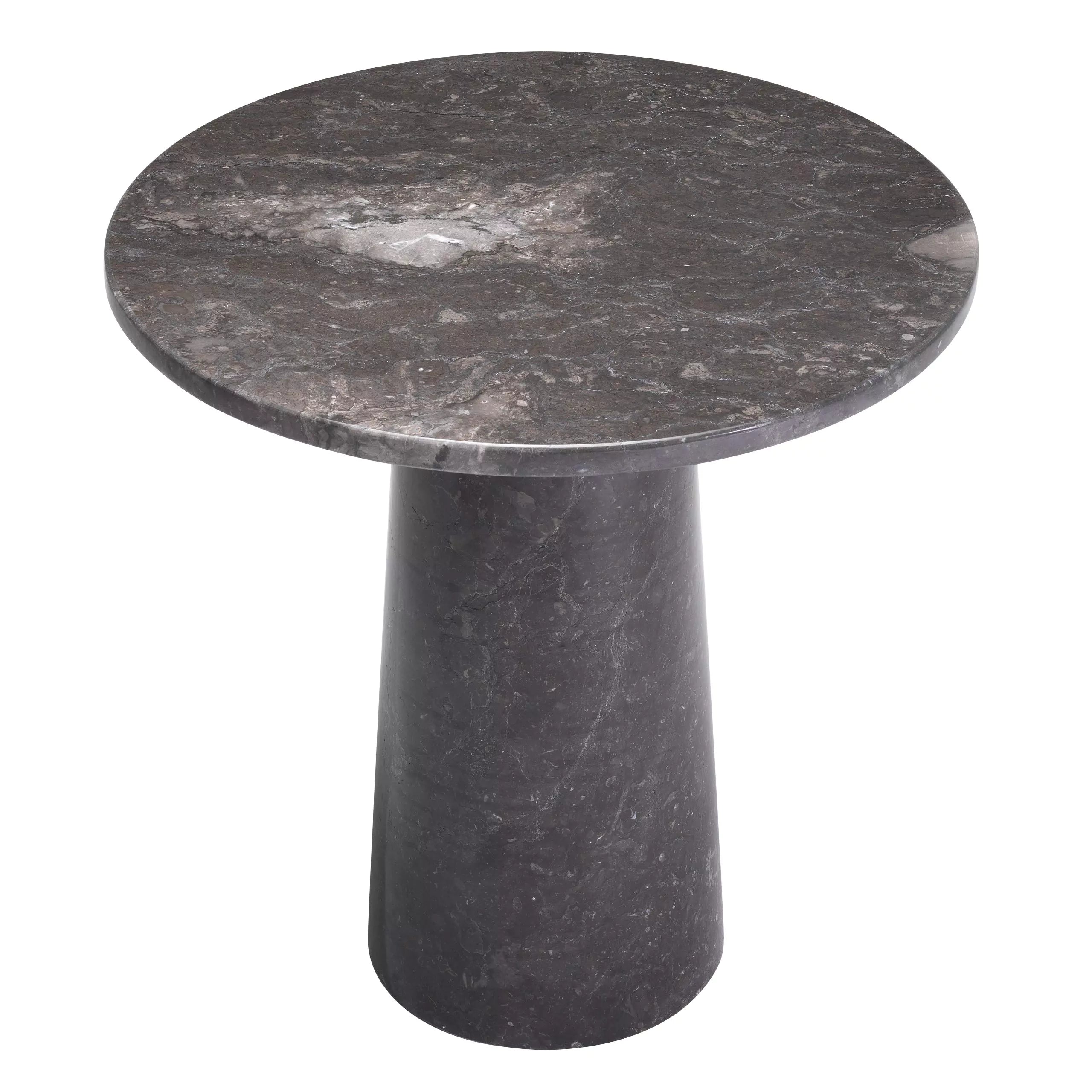 Marble Pedestal Side Table | Eichholtz Terry