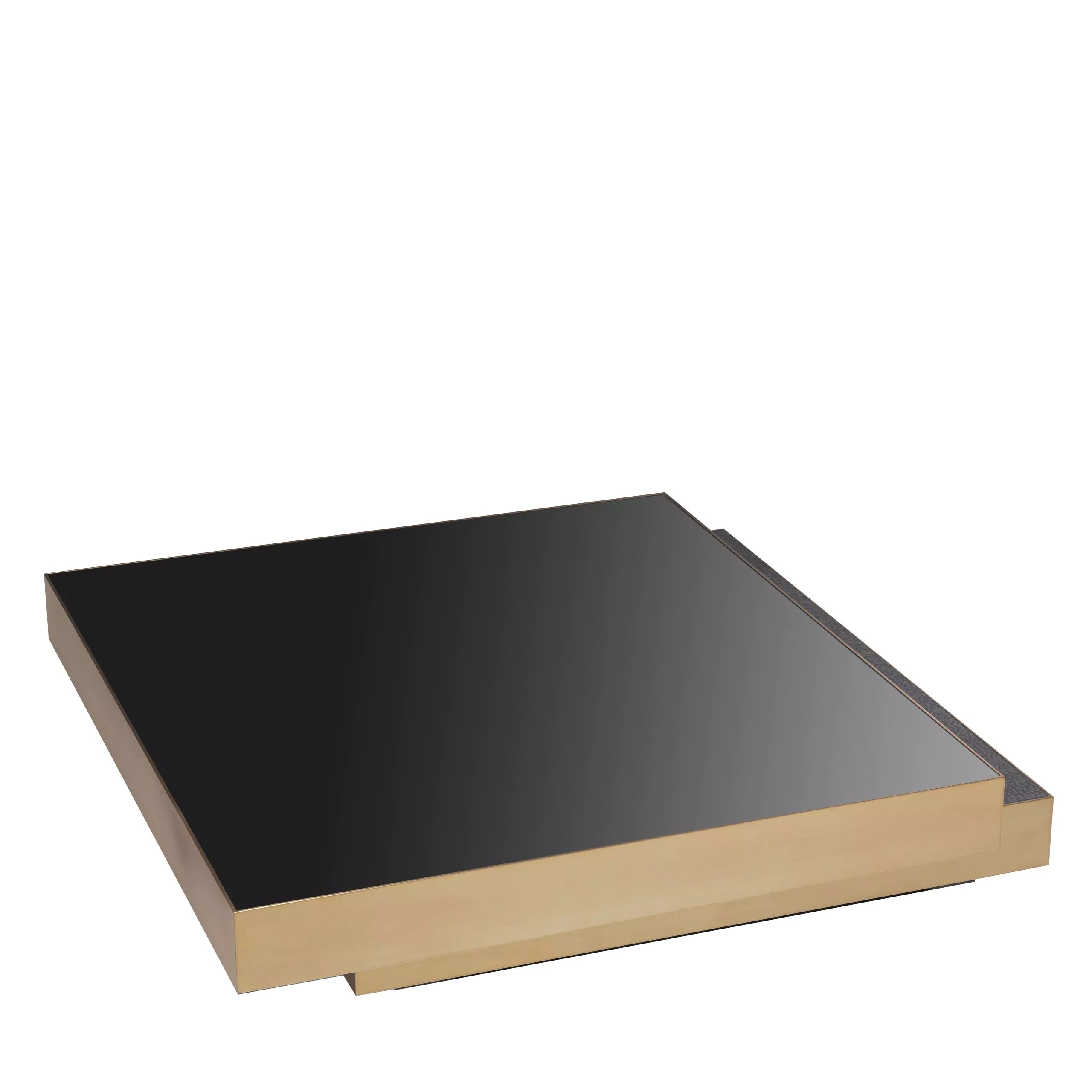 Brass Stacked Coffee Table | Eichholtz Shelton