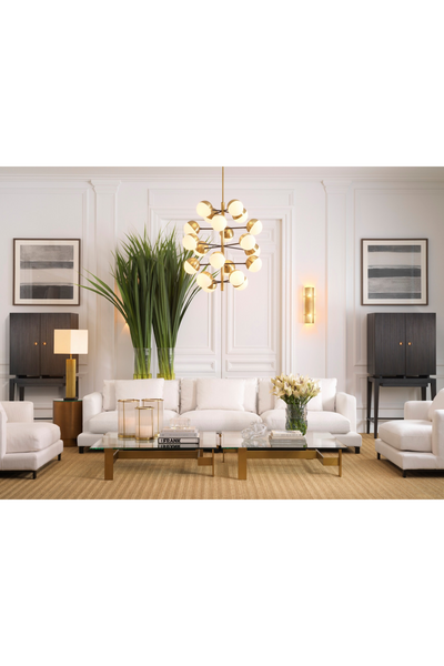 Brass Globe Sputnik Chandelier L | Eichholtz CHANDELIER CONA L