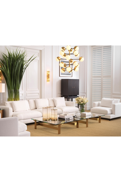 Brass Globe Sputnik Chandelier L | Eichholtz CHANDELIER CONA L