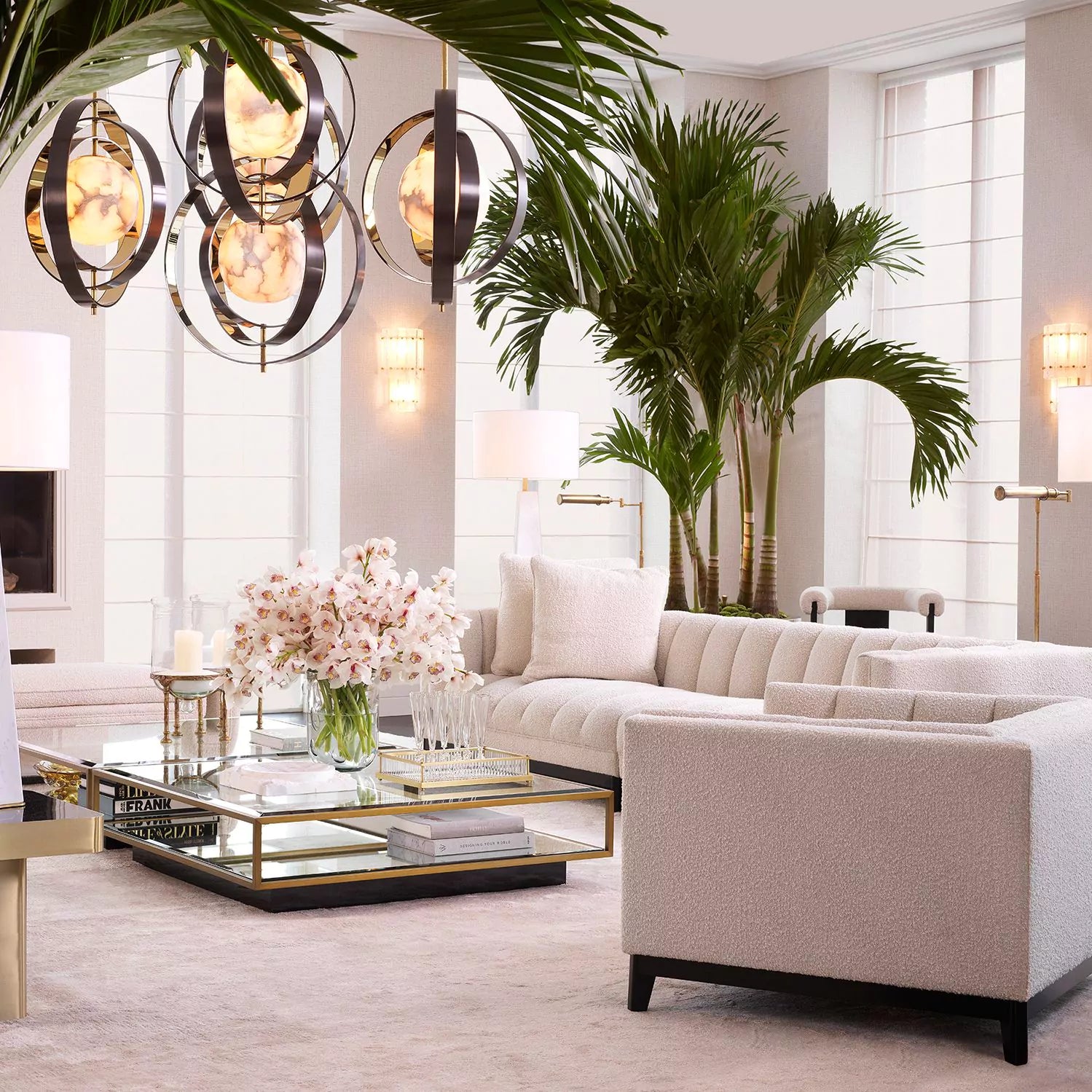 Square Glass Coffee Table | Eichholtz Ryan