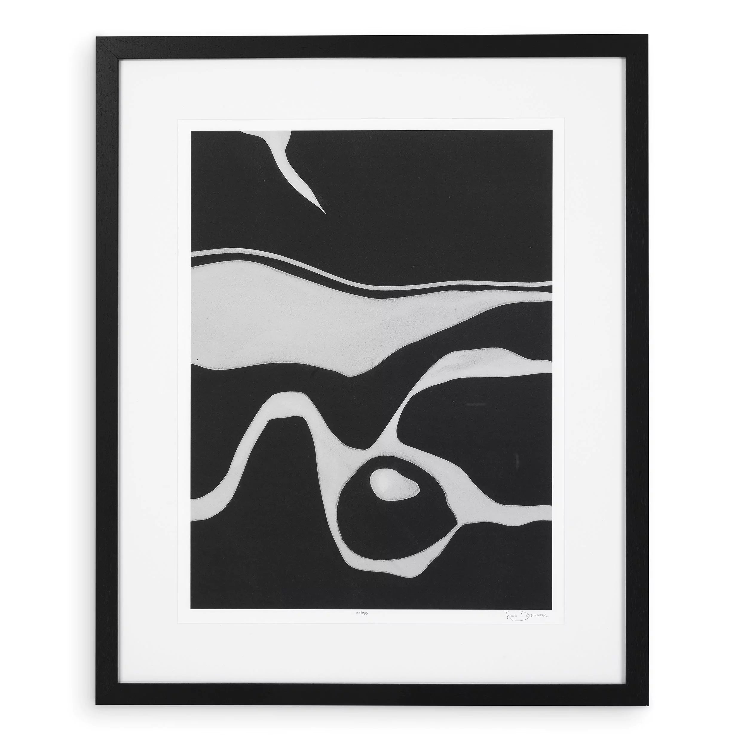 PRINT LITHO: TIDES IN SEPIA I