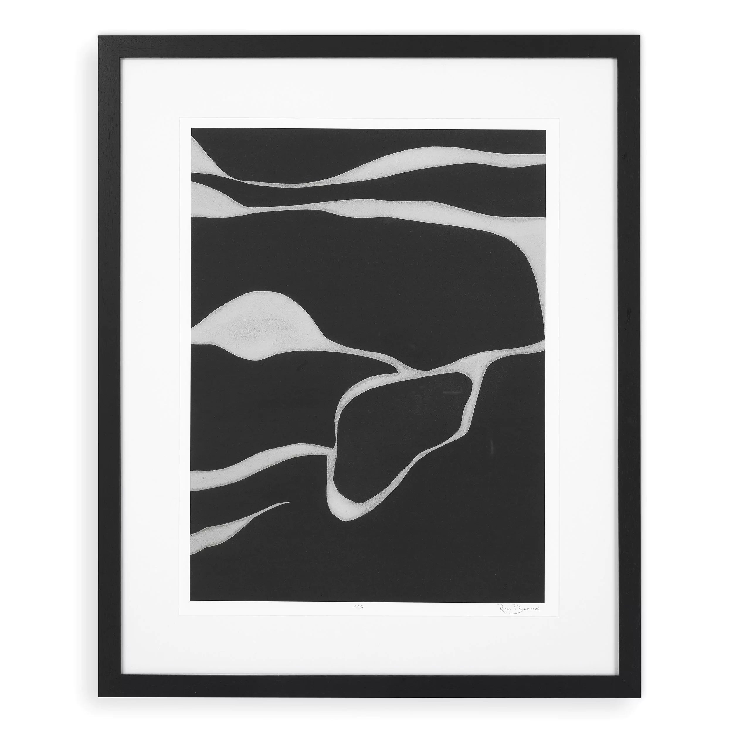 PRINT LITHO: TIDES IN SEPIA III