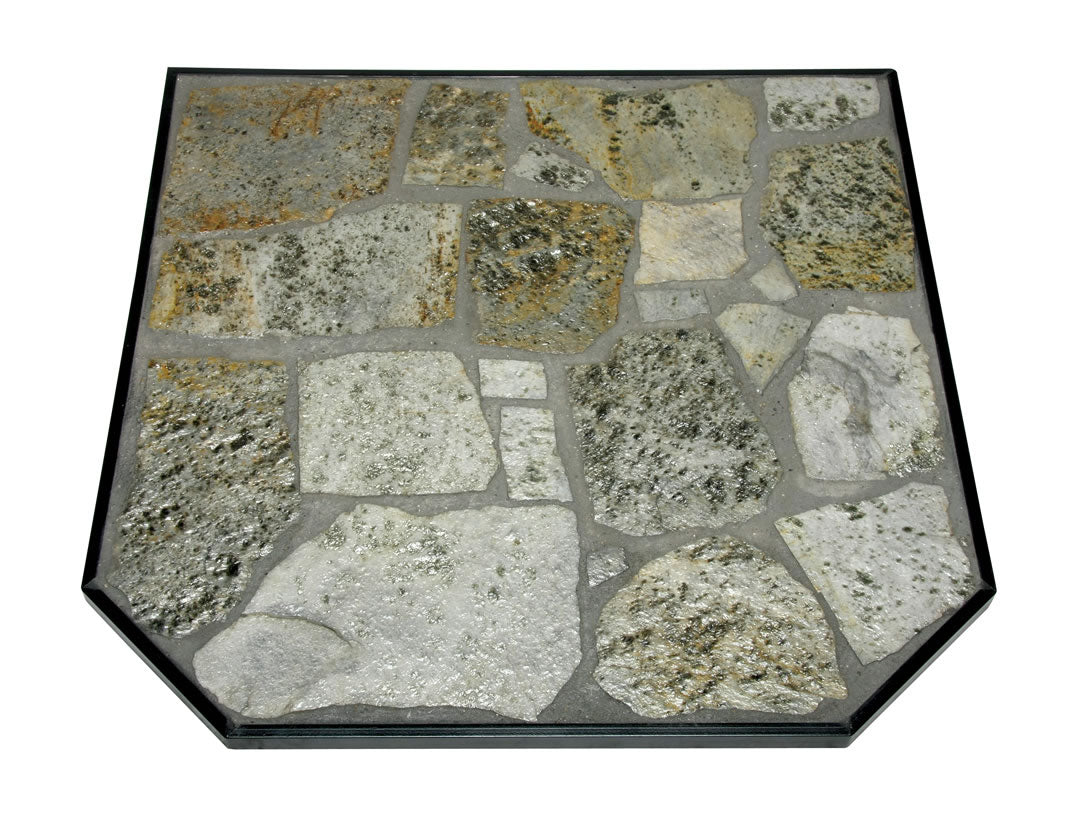 American Panel | Mica Classic Edge-Type 2 Slate Hearth Pad | Hearth Board