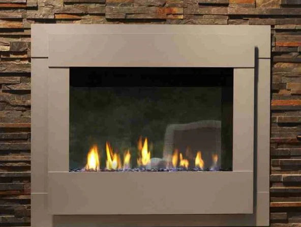 Majestic Twilight 36inch Indoor/Outdoor See-Through Gas Fireplace With IntelliFire Touch Ignition System