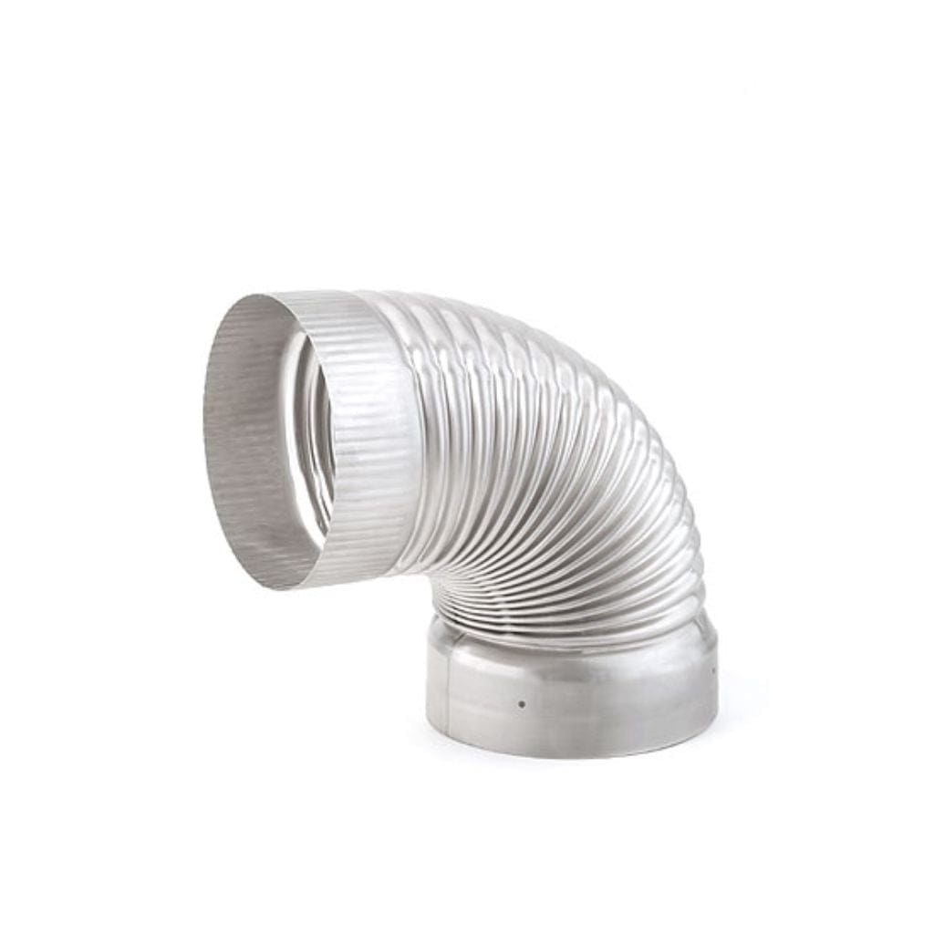 Selkirk - 5" to 8" 90 Degree Elbow to Fit 1/4" Flex (Saf-T Liner)