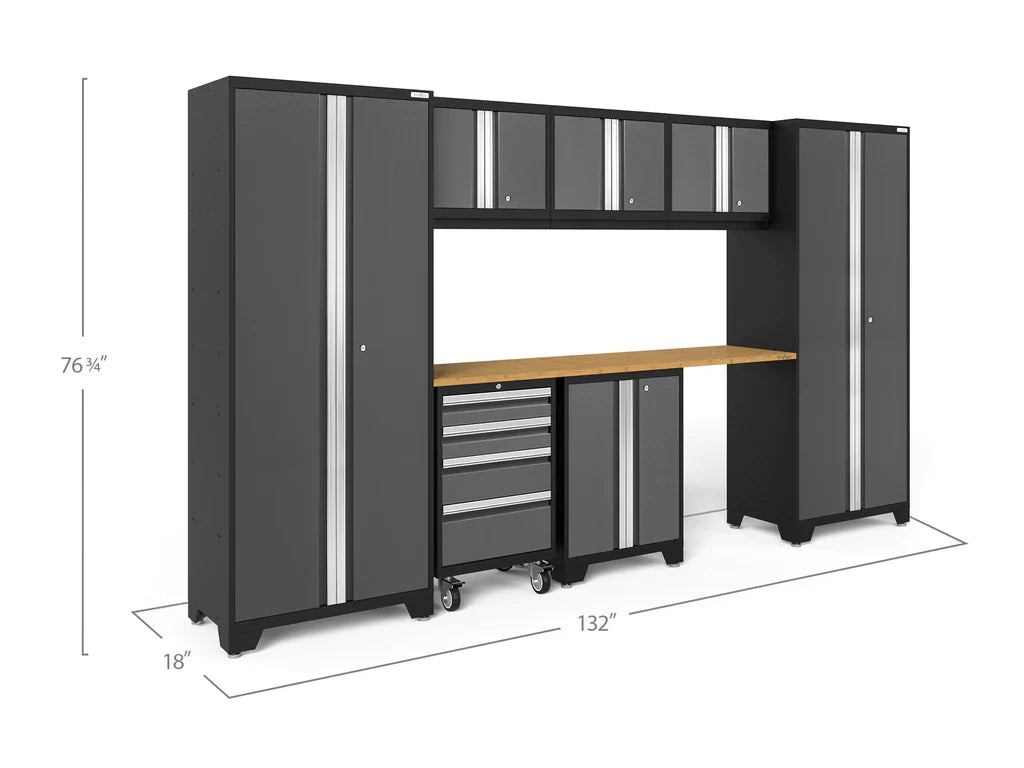 Bold Series 8 Piece Cabinet Set