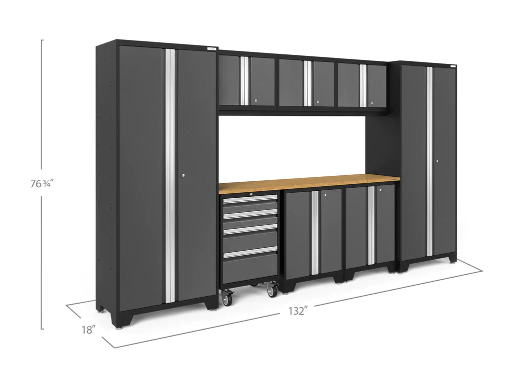 Bold Series 9 Piece Cabinet Set