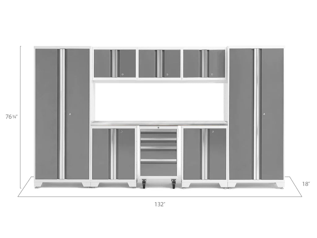 Bold Series 9 Piece Cabinet Set
