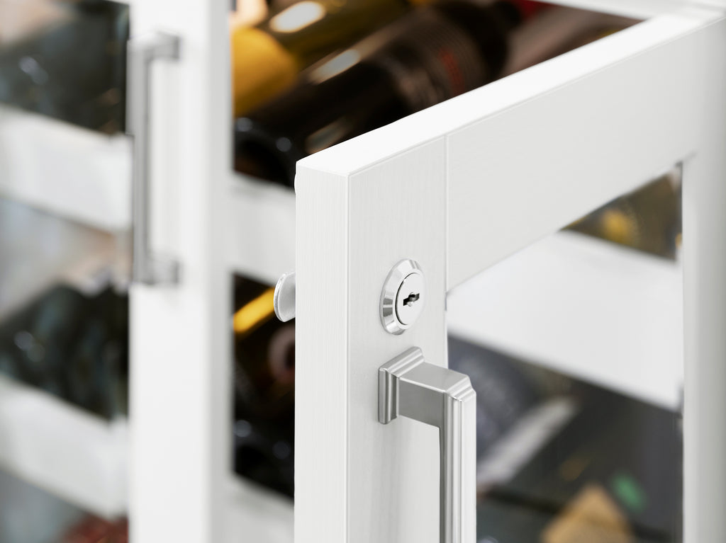 White Home Bar Display Cabinet - 21”