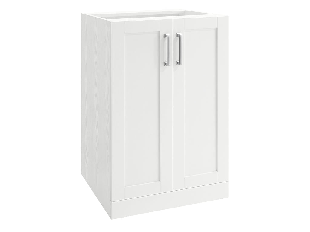 White Home Bar 2-Door Cabinet - 21"