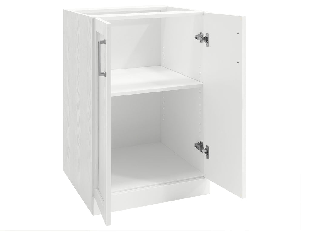 White Home Bar 2-Door Cabinet - 21"