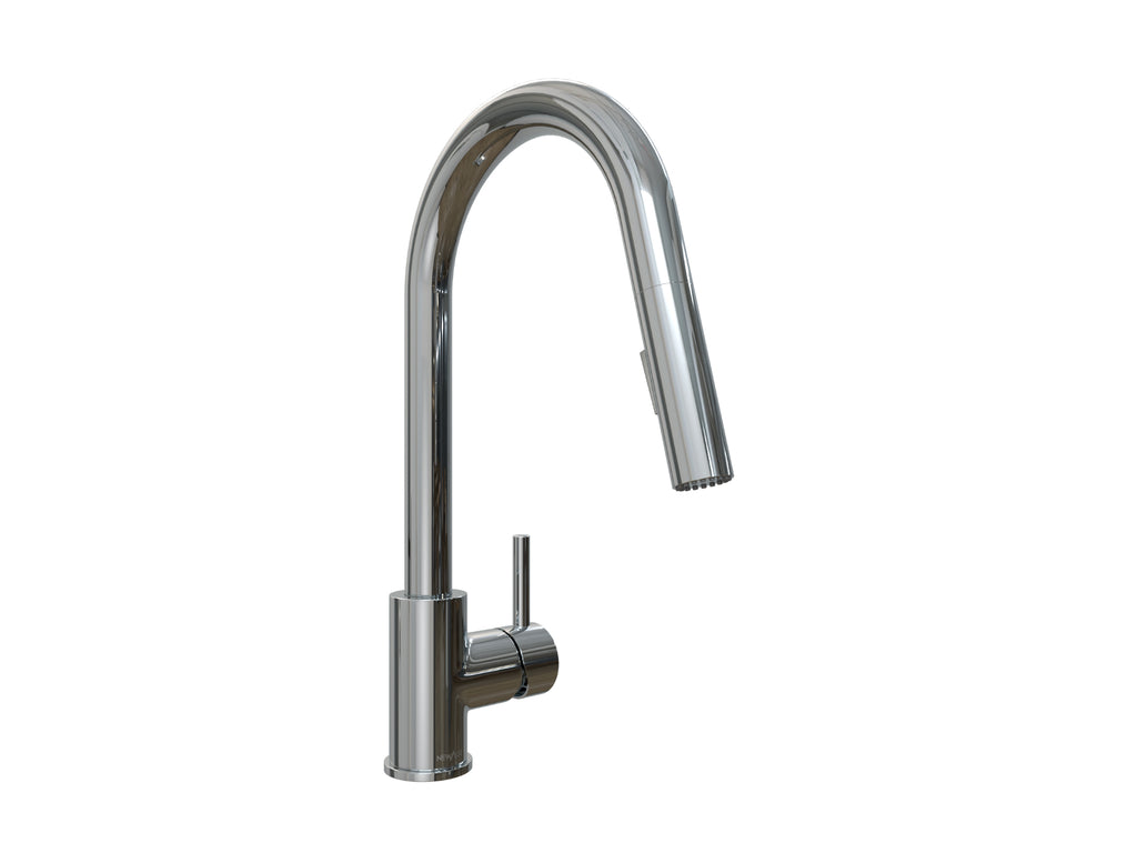 Pull Down Double Action Spray Faucet