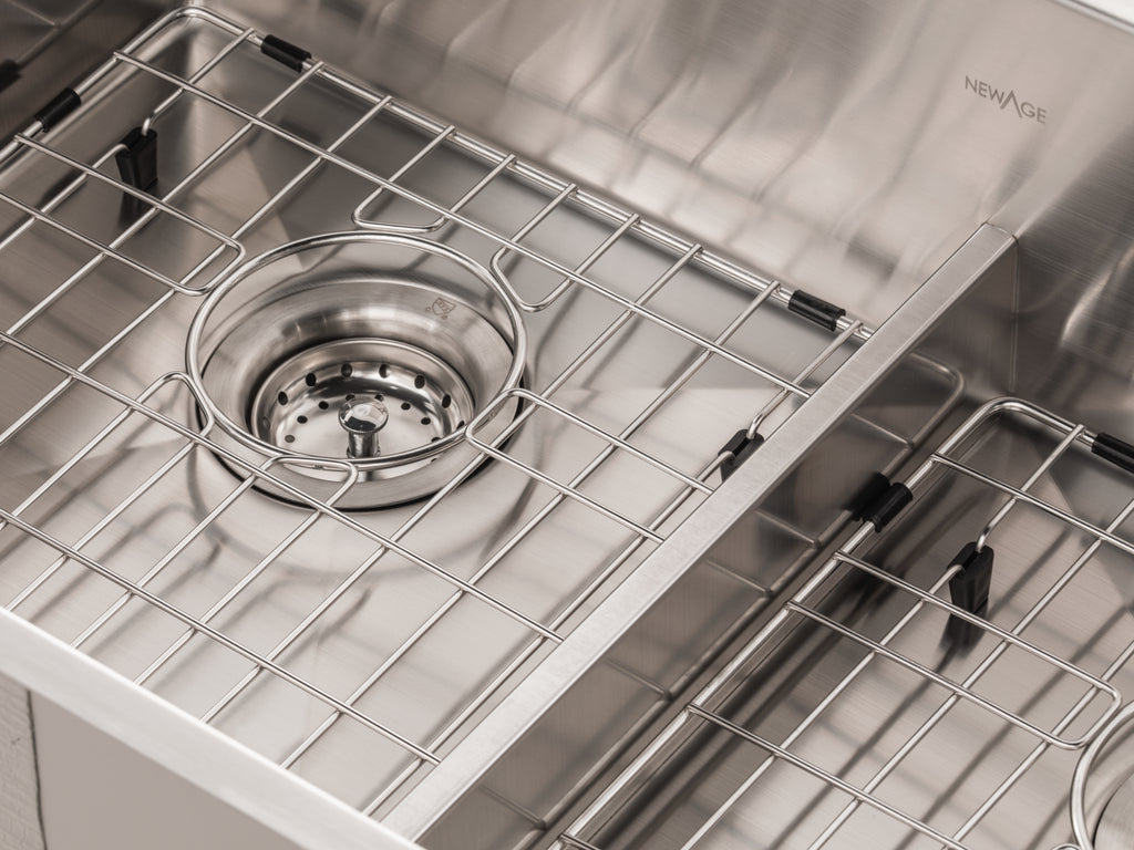 30.25in. 18 Gauge Undermount Double Bowl Stainless Steel Sink