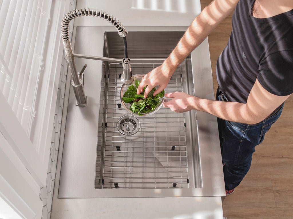 36in Farmhouse Sink (including bottom grid)