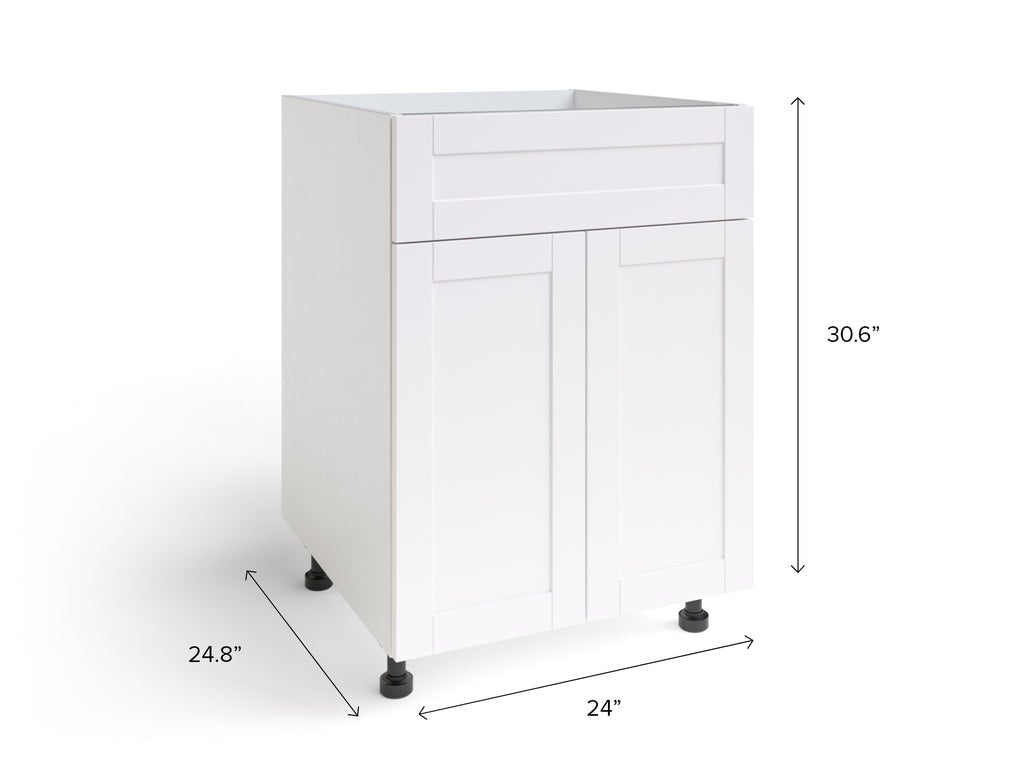Home White Sink Cabinet