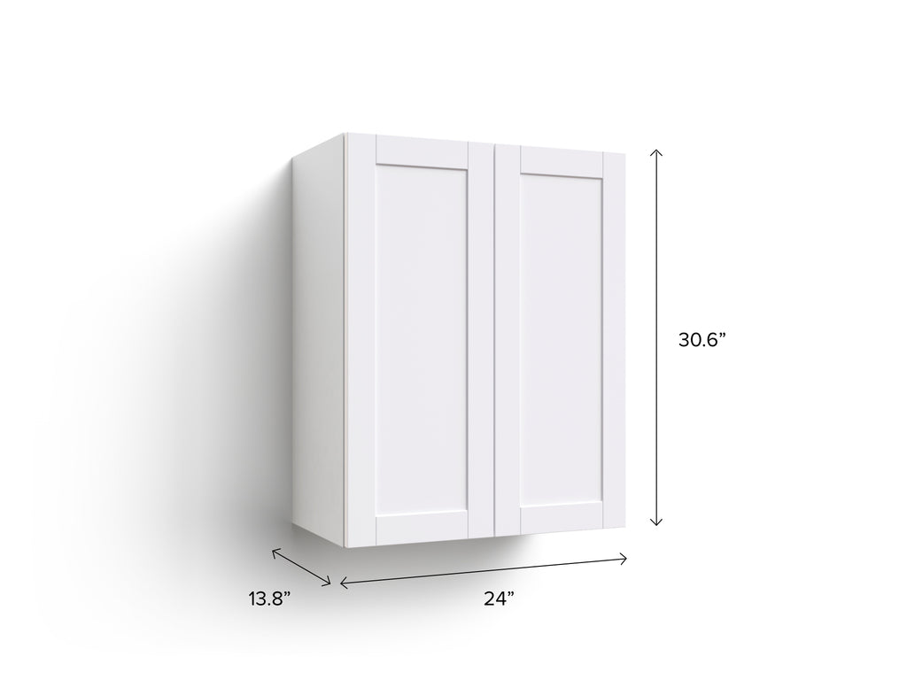 Home Grey Two Door Wall Cabinet