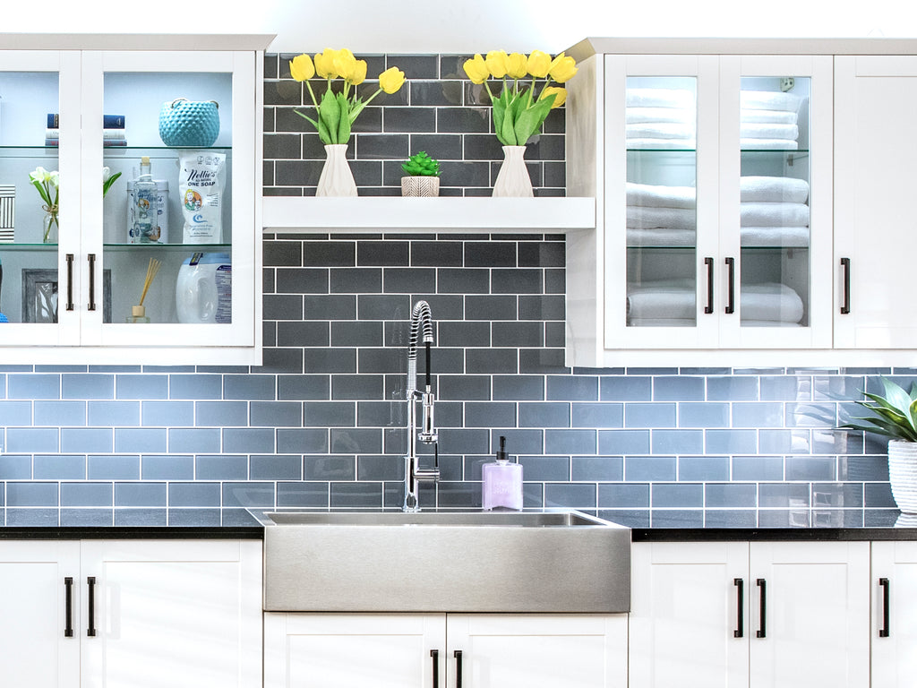 Home Grey Floating Shelf