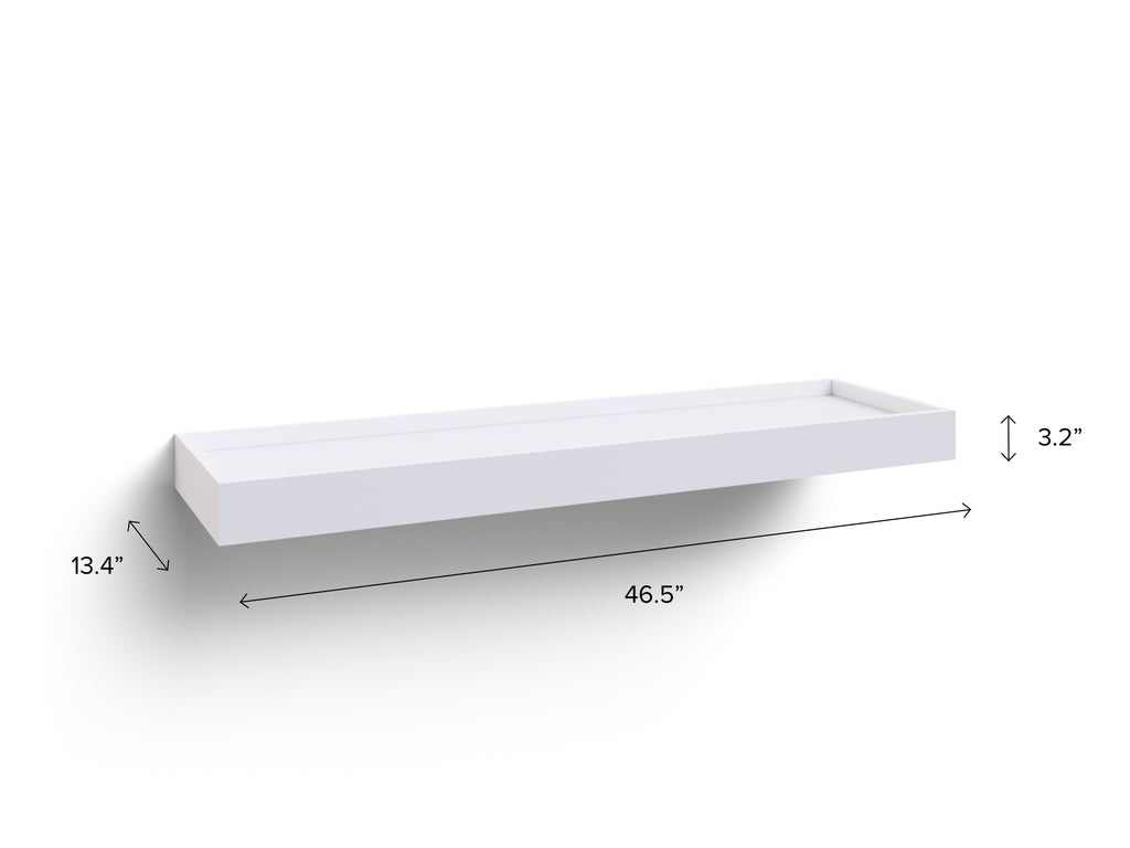 Home Grey Floating Shelf