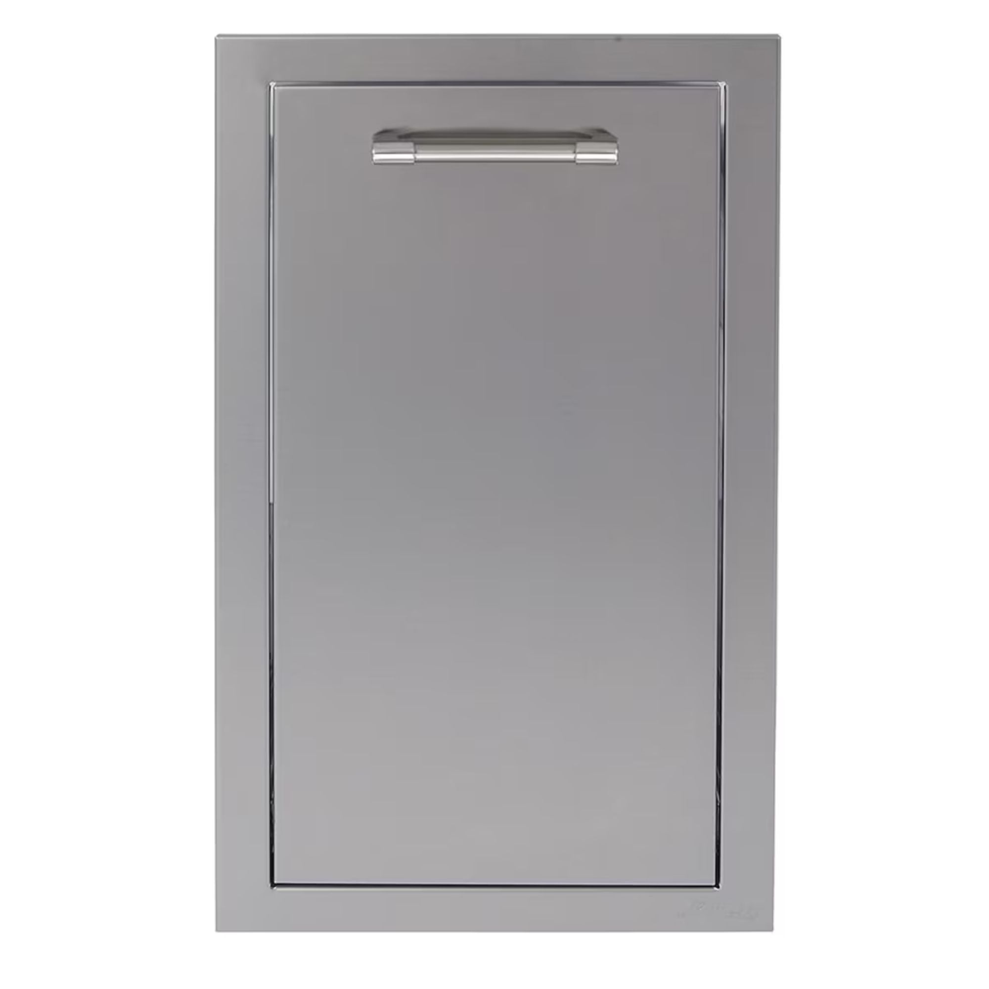 Alfresco 15-Inch Stainless Steel Soft-Close Roll-Out Trash Center