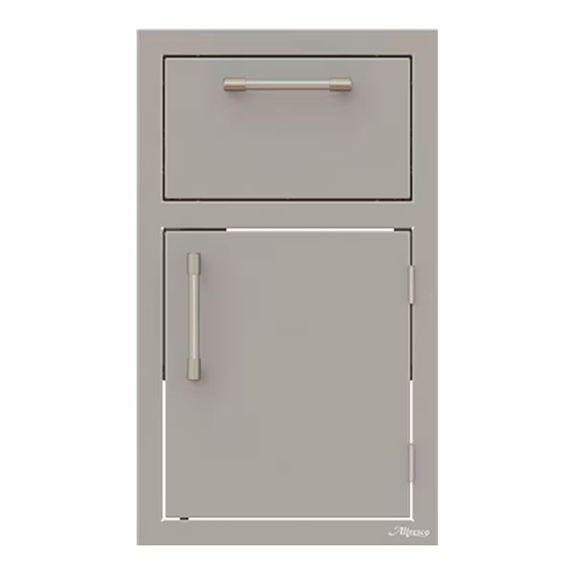 Alfresco 17-Inch Stainless Steel Right-Hinged Door & Paper Towel Holder Combo