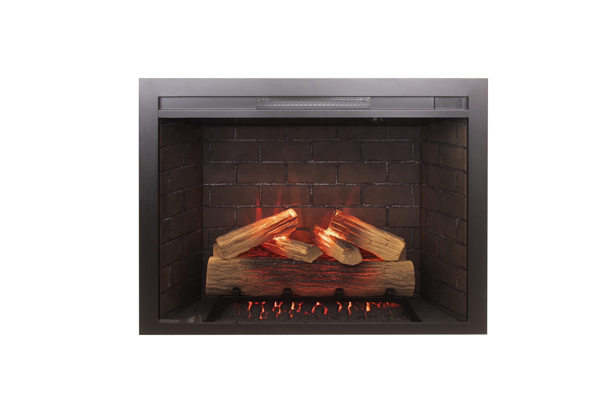 Amantii Fire & Ice Classic Edition 26" Electric Fireplace Insert with WiFi, LED Flame Effects & Built-In Installation