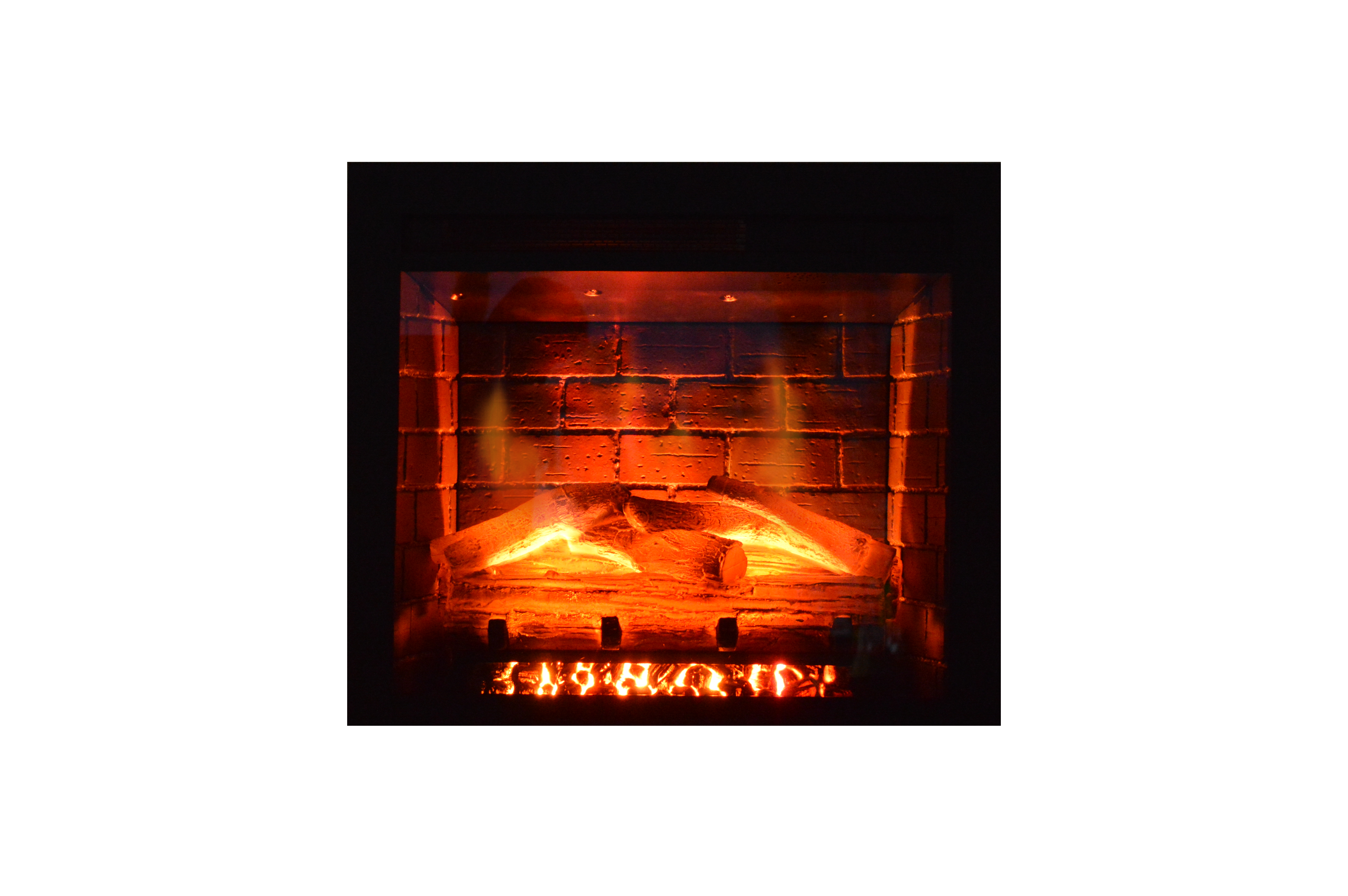 Amantii Fire & Ice Classic Edition 33" Built-In Electric Fireplace Insert with WiFi and Realistic Flame Effects