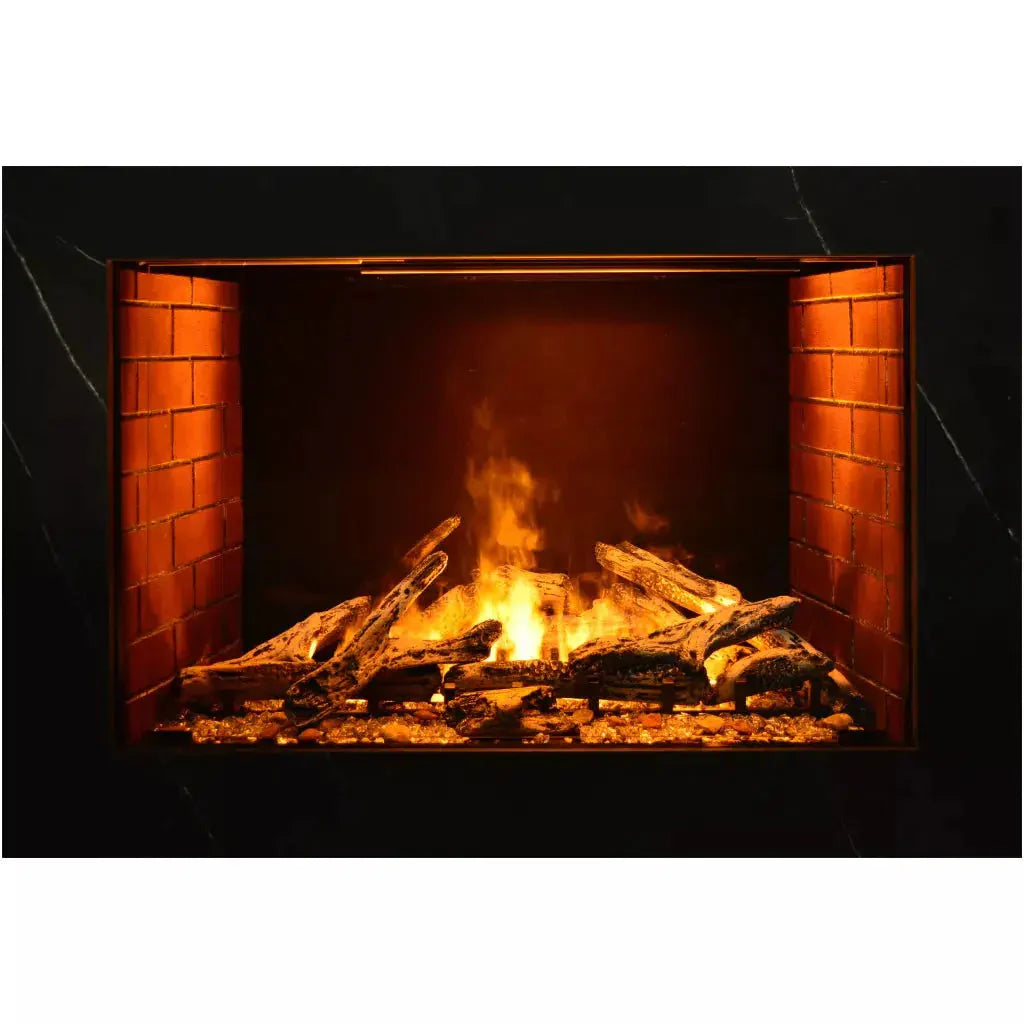 Amantii Signature Series 38" Built-In Electric Fireplace with Optimyst® Mist Flame & Bluetooth Audio