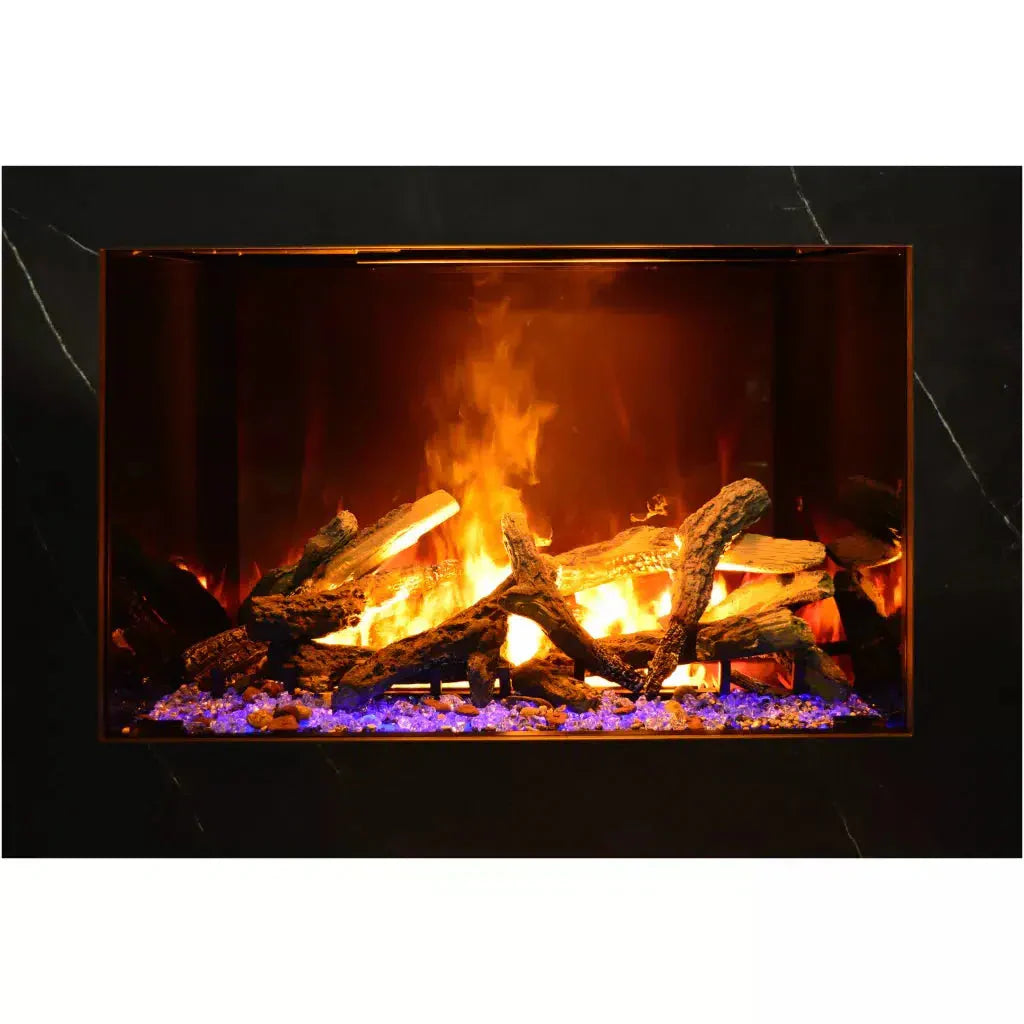 Amantii Signature Series 38" Built-In Electric Fireplace with Optimyst® Mist Flame & Bluetooth Audio