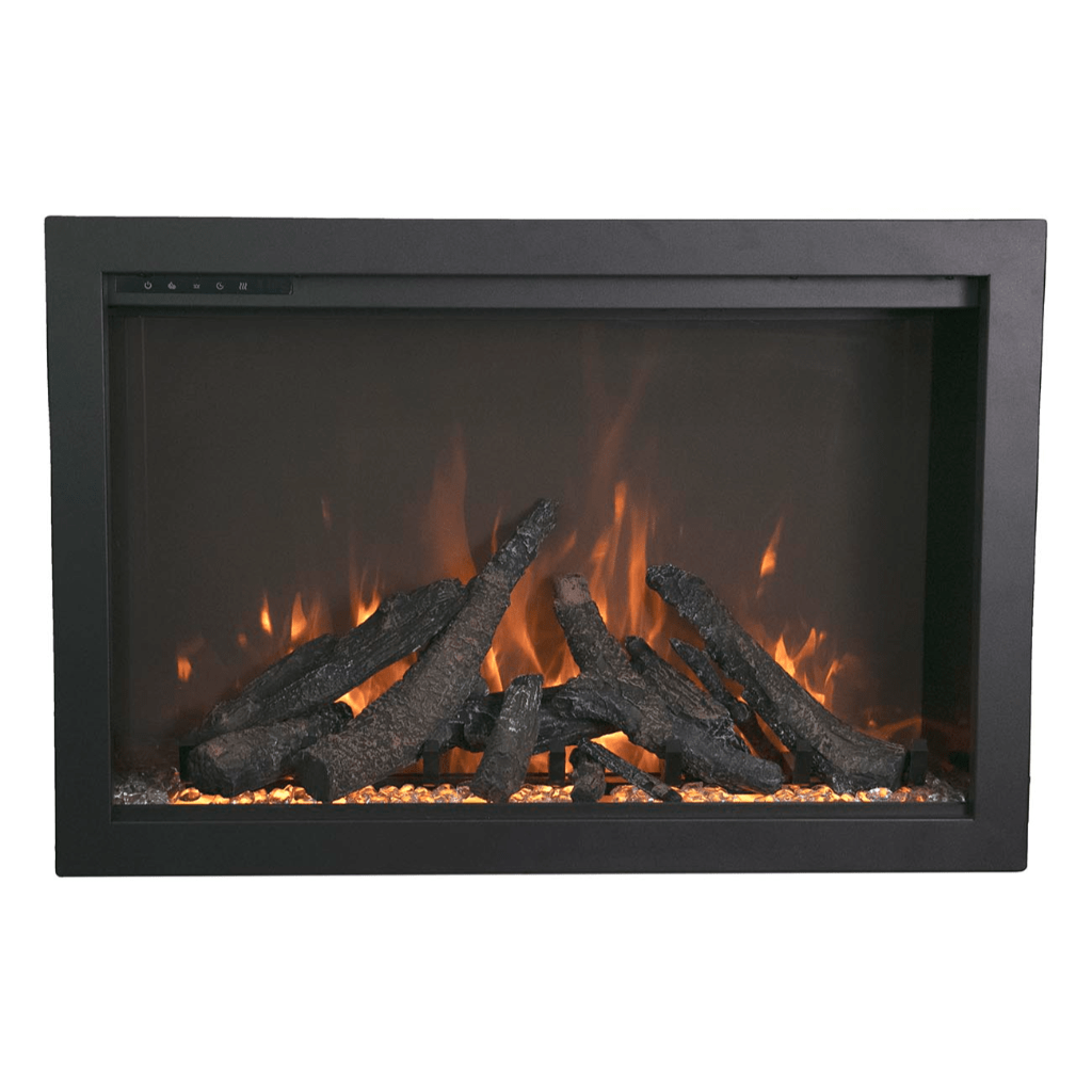 Amantii TRD Bespoke 38" Traditional Electric Fireplace Insert for Indoor/Outdoor Use