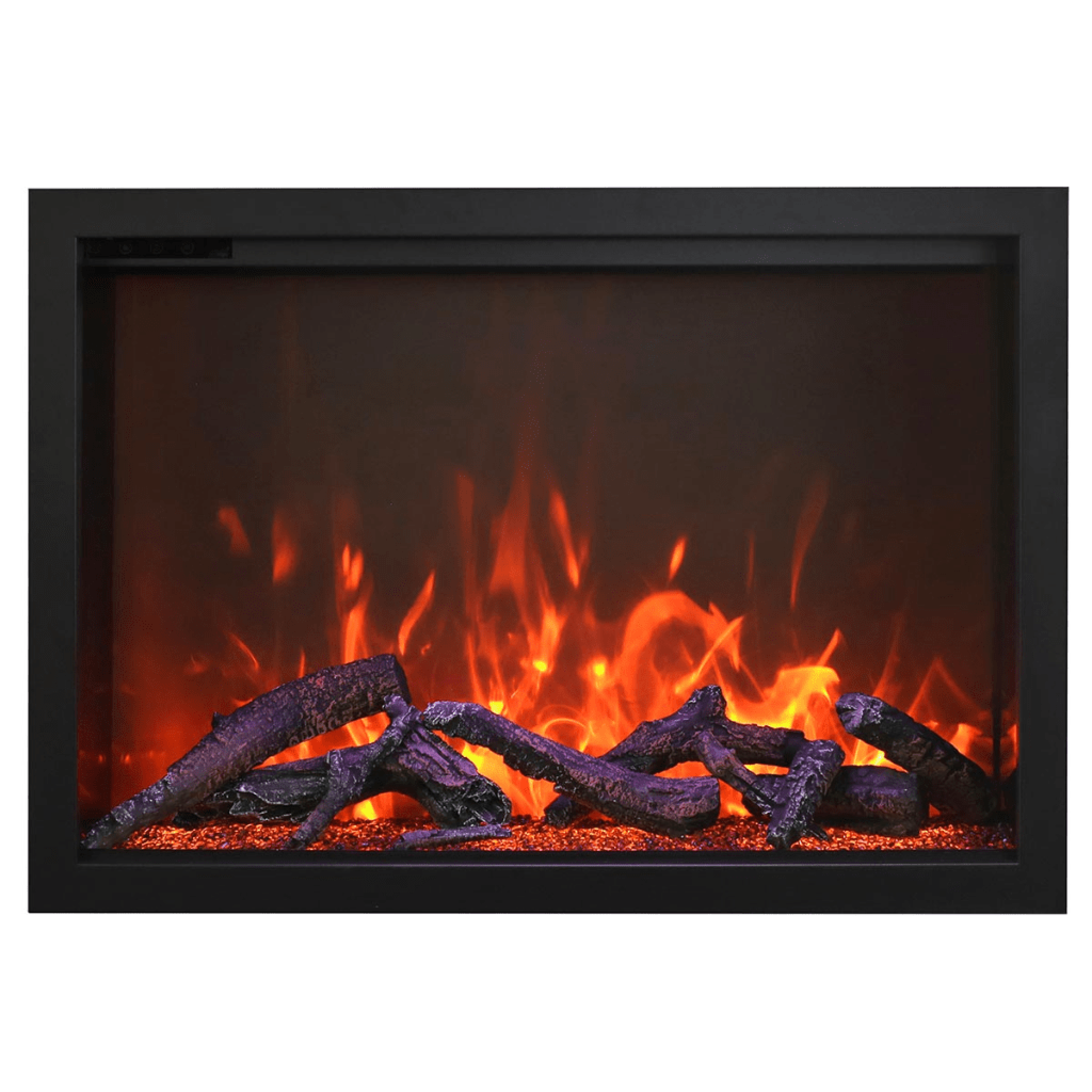Amantii TRD Bespoke 38" Traditional Electric Fireplace Insert for Indoor/Outdoor Use