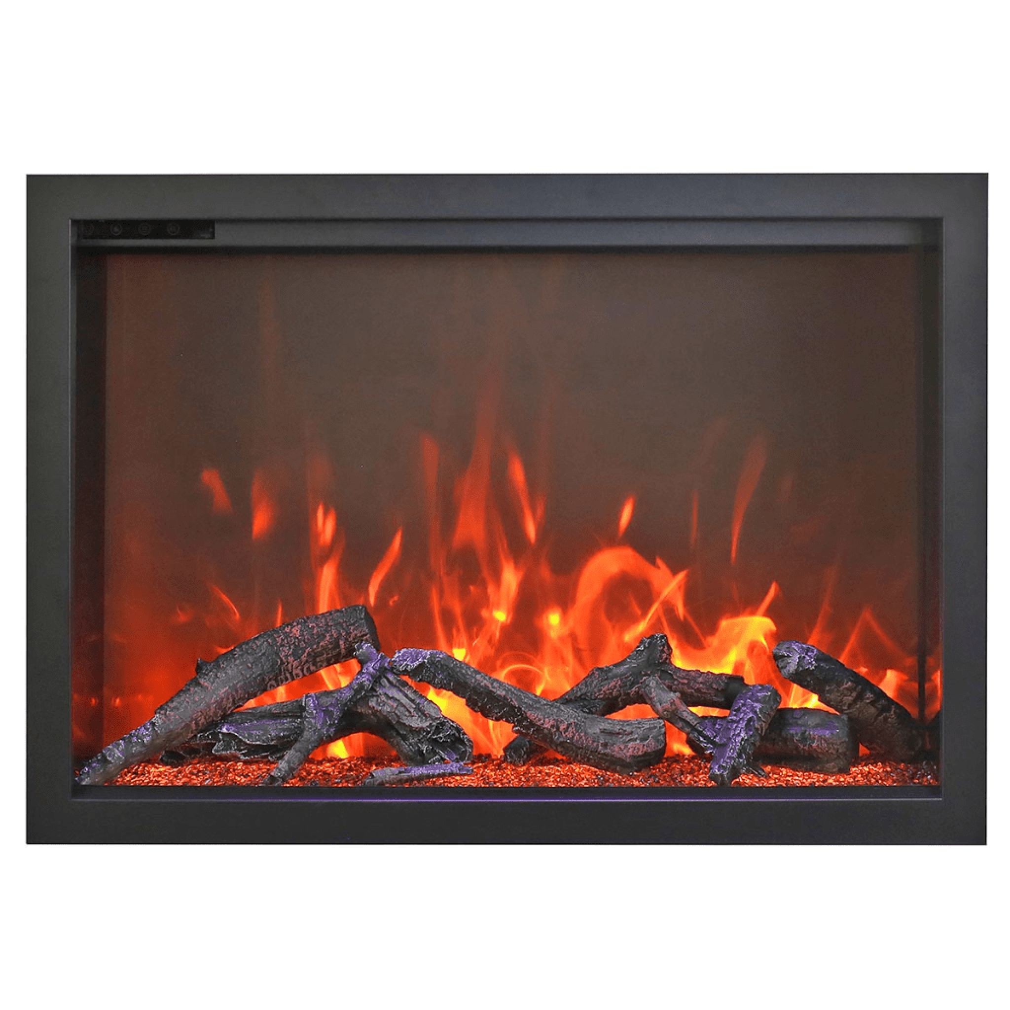 Amantii TRD Bespoke 38" Traditional Electric Fireplace Insert for Indoor/Outdoor Use