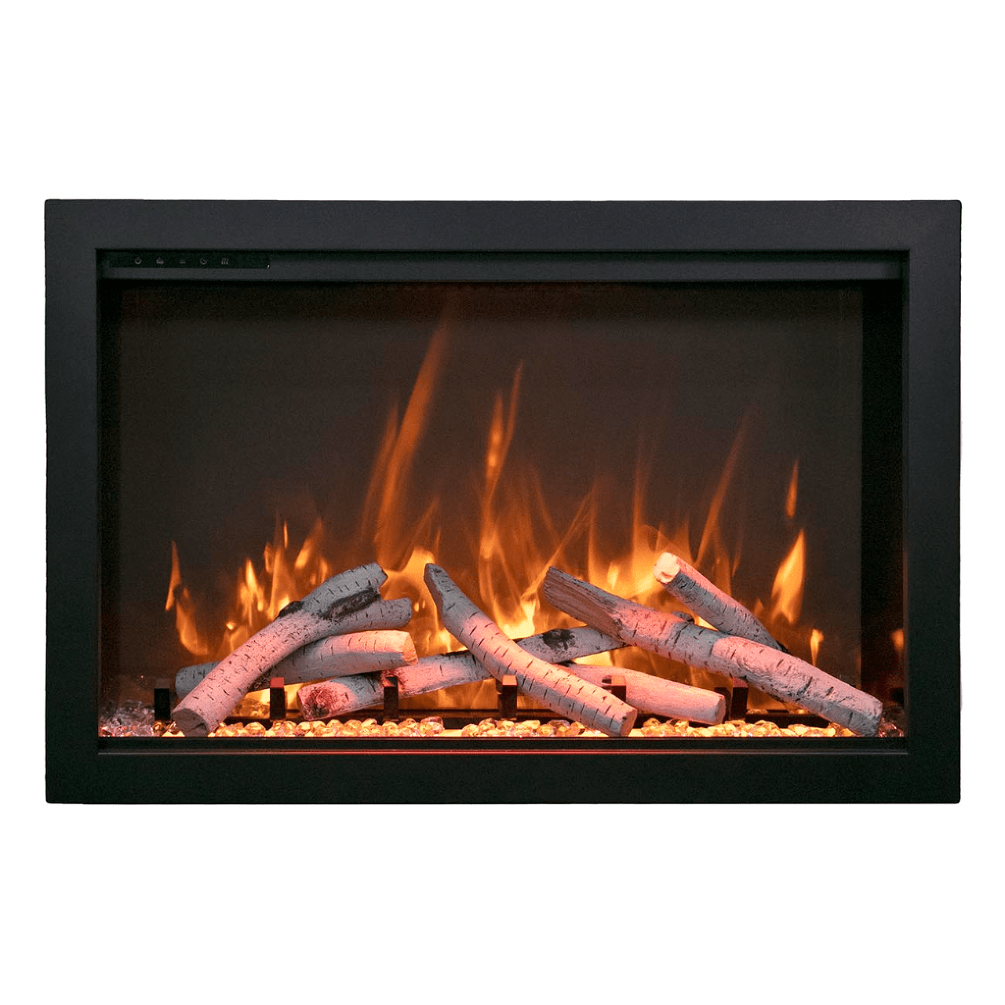 Amantii TRD Bespoke 38" Traditional Electric Fireplace Insert for Indoor/Outdoor Use