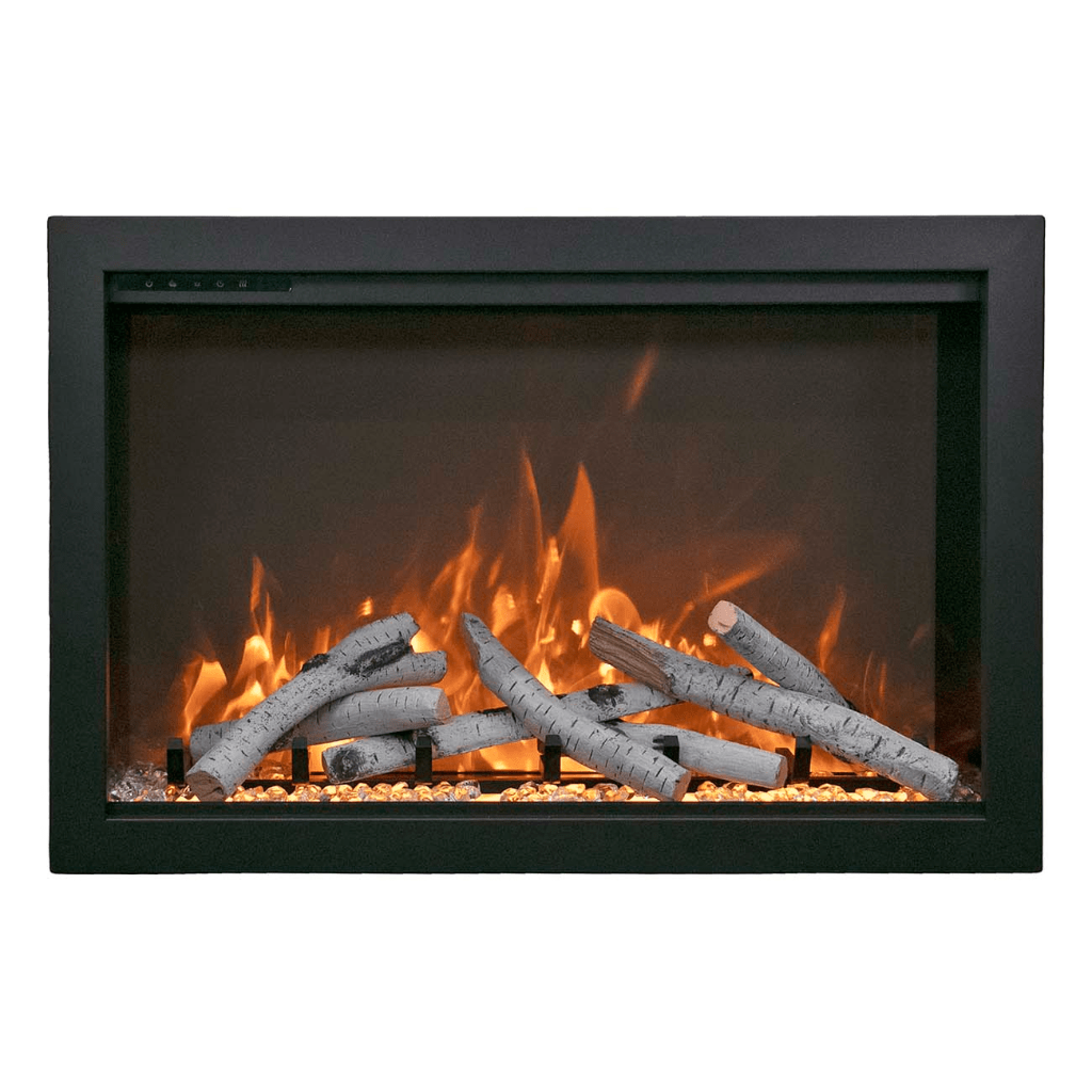 Amantii TRD Bespoke 38" Traditional Electric Fireplace Insert for Indoor/Outdoor Use