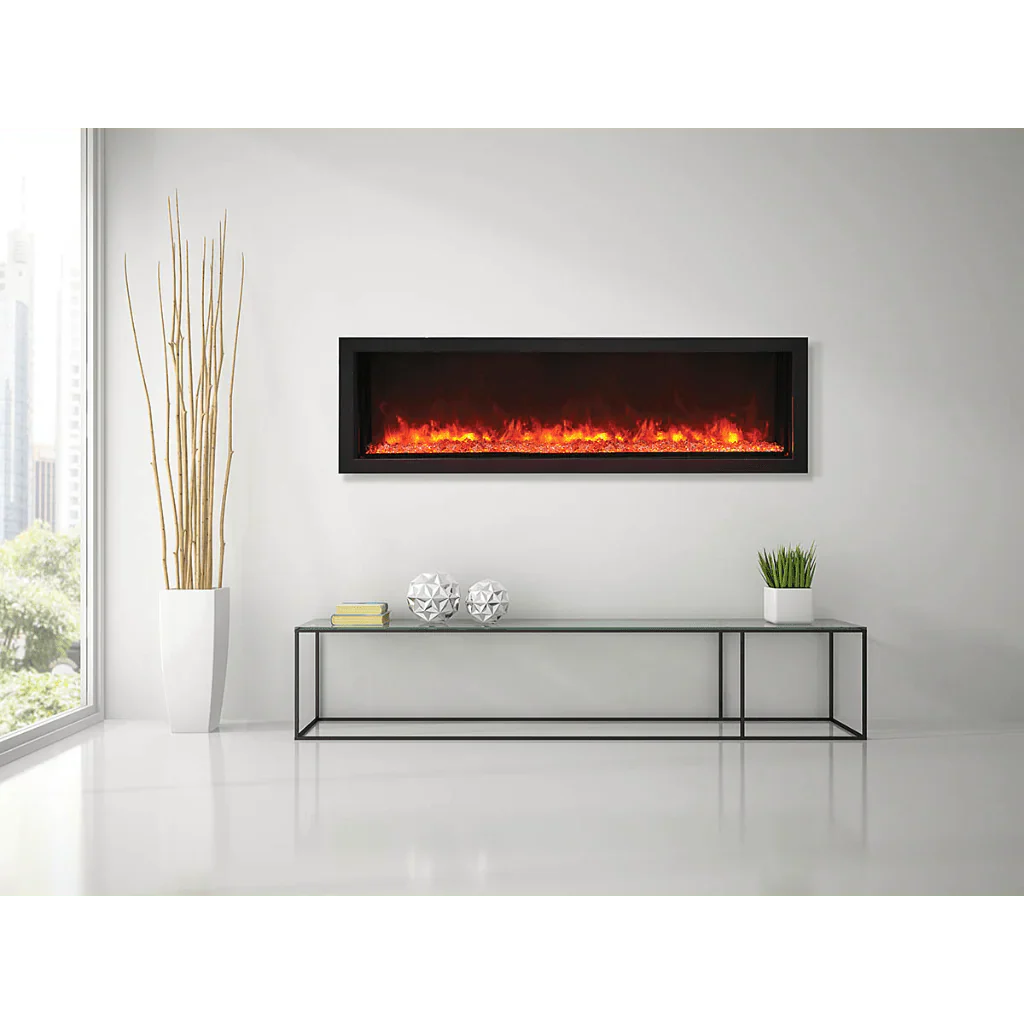 Remii 102745-XS Extra Slim 45 inch Built-in Indoor Outdoor Electric Fireplace