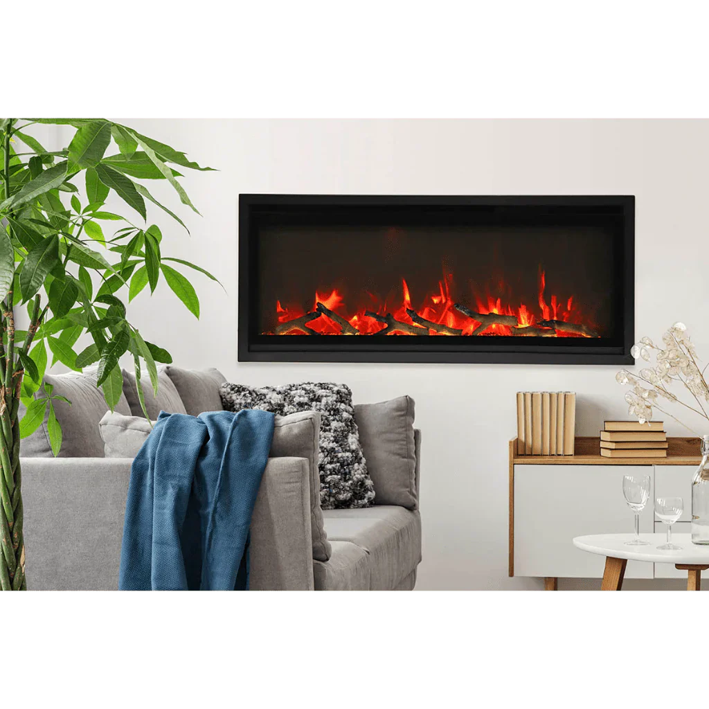Remii 102765-XS Extra Slim 65 inch Built-in Indoor Outdoor Electric Fireplace