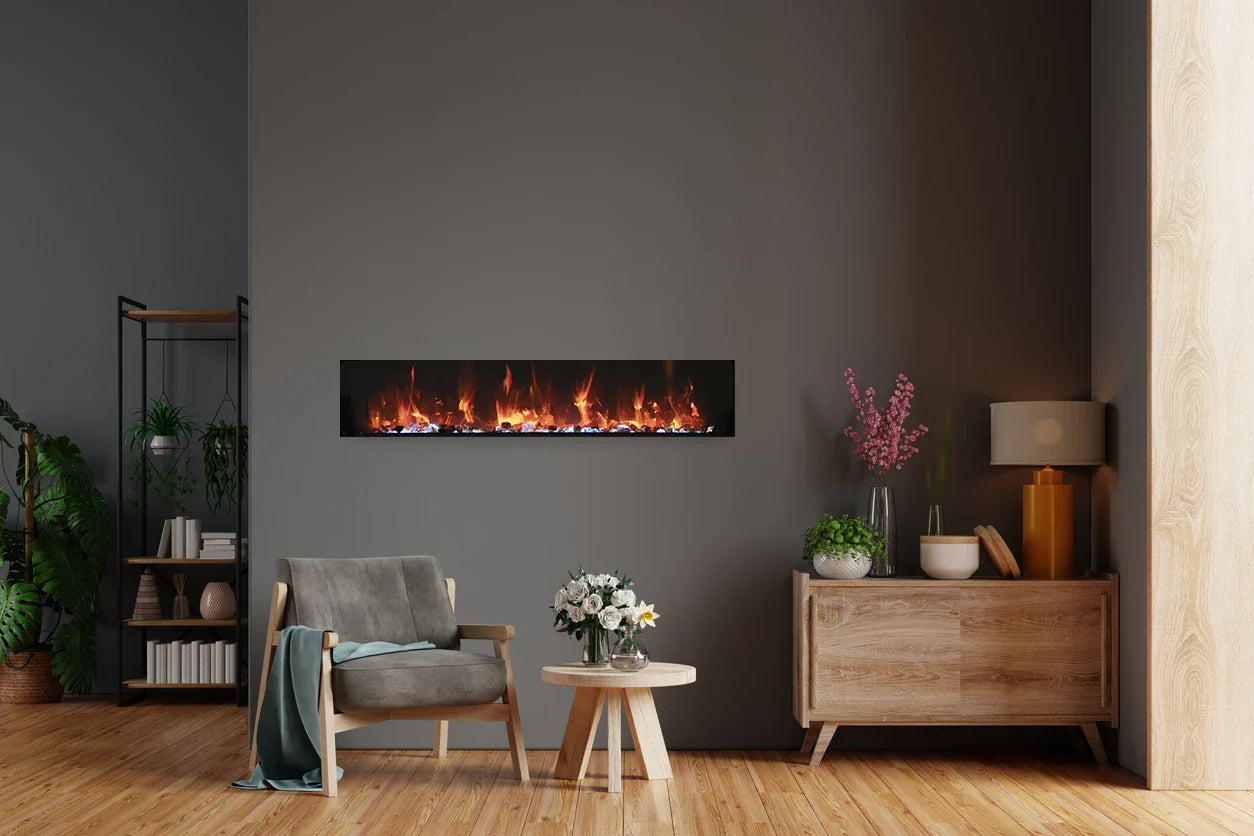 Remi Extra Tall 102765-XT 65 inch Built-in Electric Fireplace