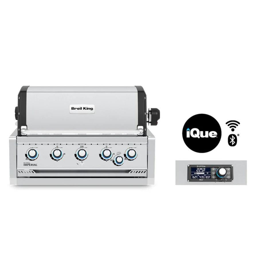 Broil King Imperial QS 570 Built-In Natural Gas Grill with iQue Smart Control Technology