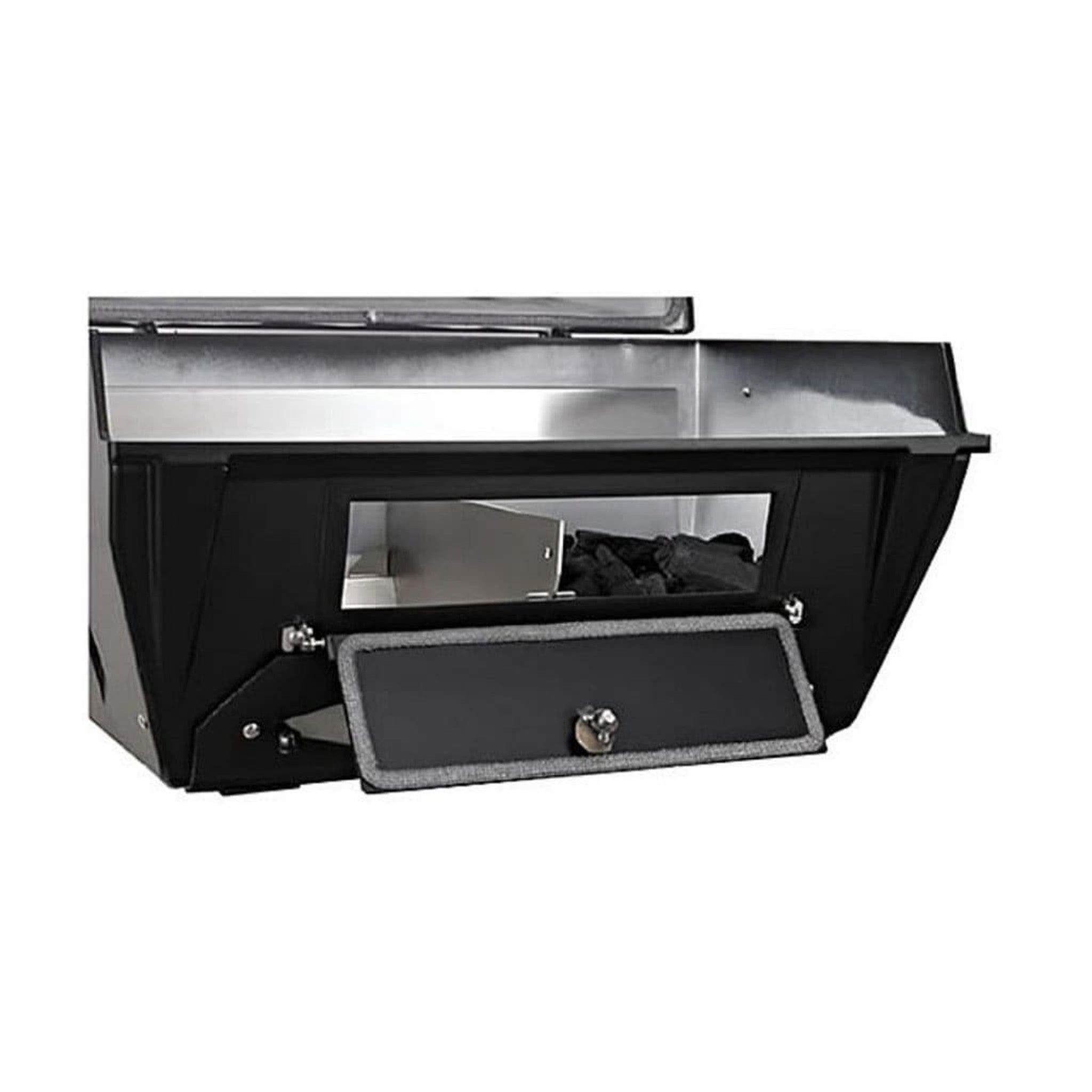 Broilmaster C3PK1 Cast Aluminum Charcoal Grill Package with Dual Air Vents & Slide-Out Ash Tray