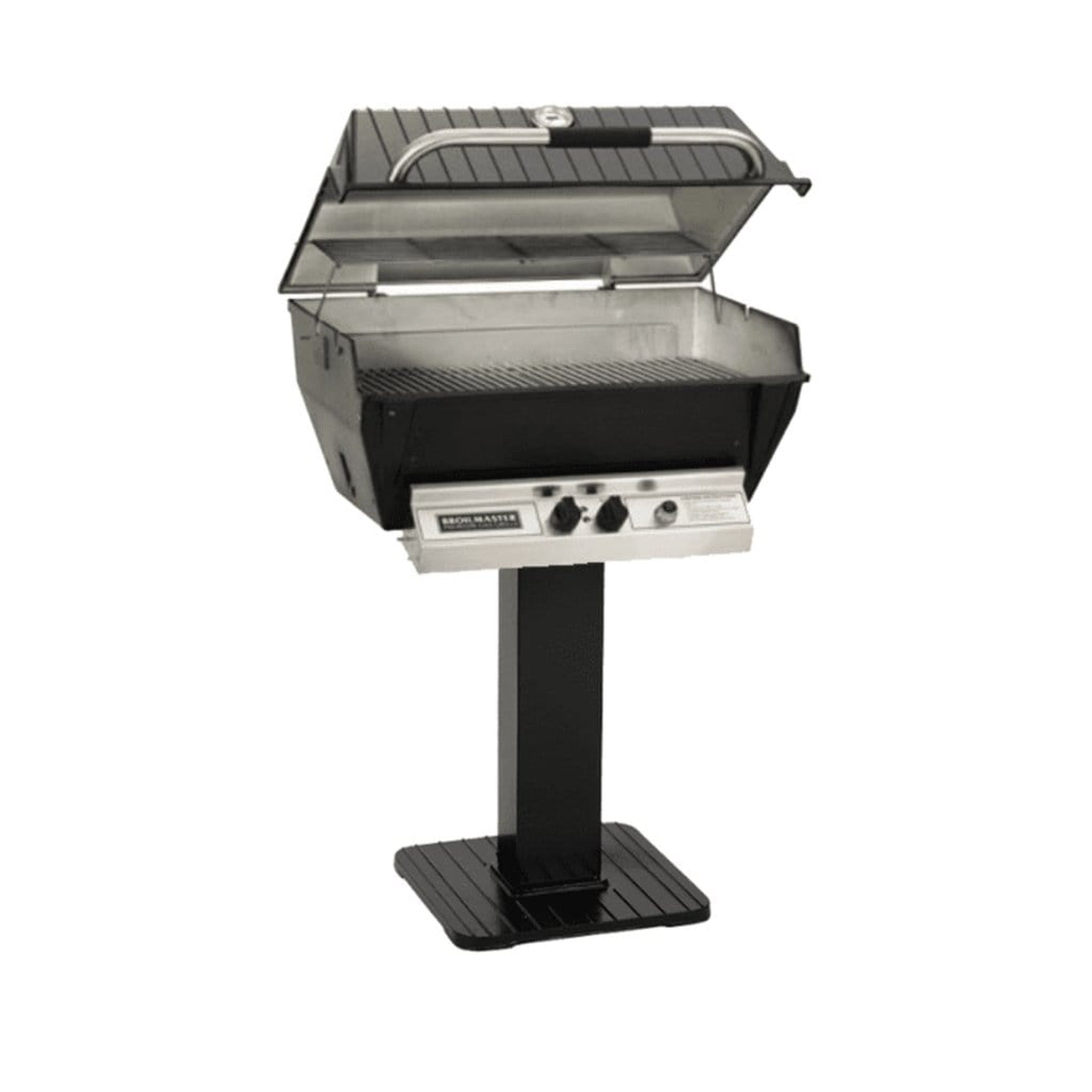 Broilmaster H3X Deluxe Gas Grill with Stainless Steel H-Style Burner and Charmaster™ Briquets